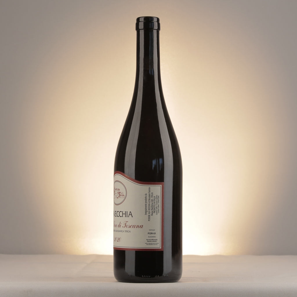 Aia Vecchia Pinot Nero di Toscana 2020 Bottle detail