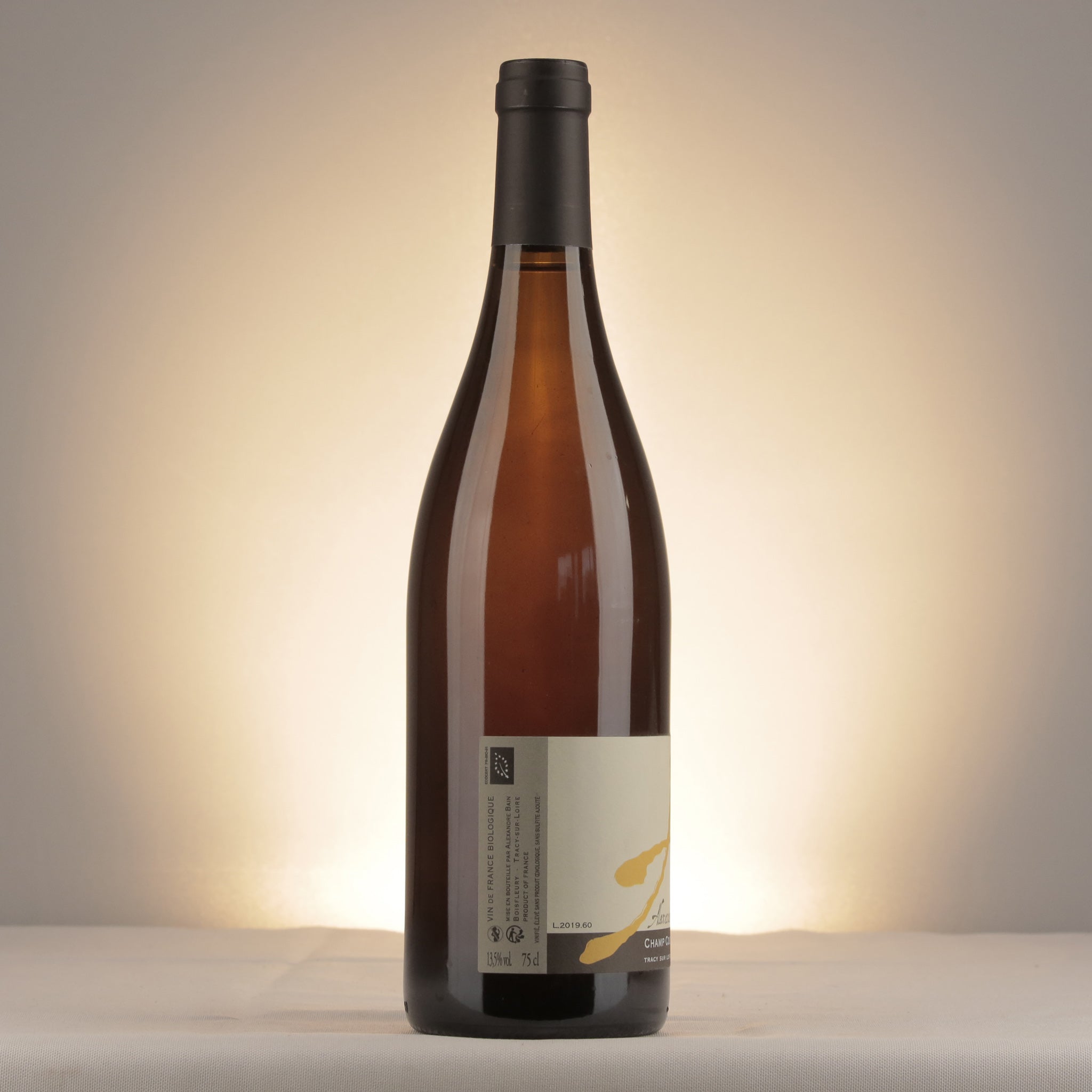 Alexandre Bain Champ Couturier VdF 2019 Bottle label
