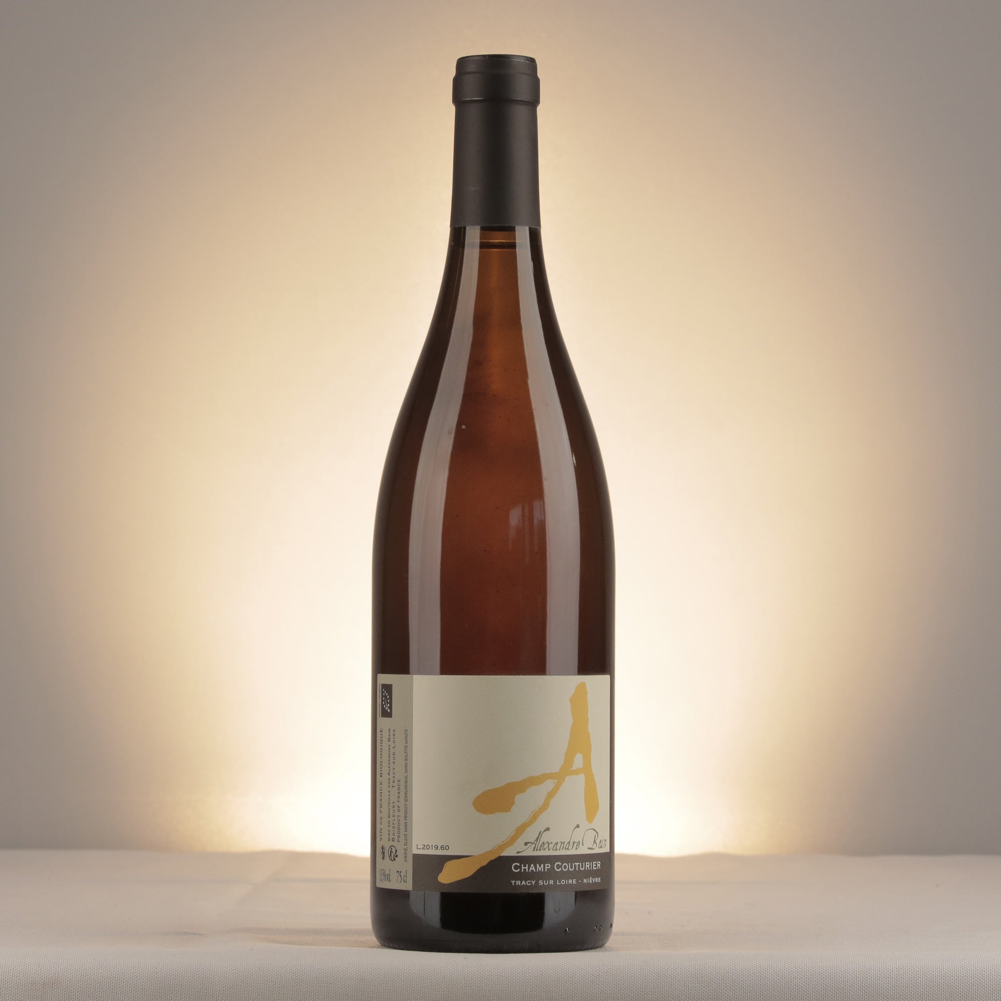 Alexandre Bain Champ Couturier VdF 2019 Bottle front