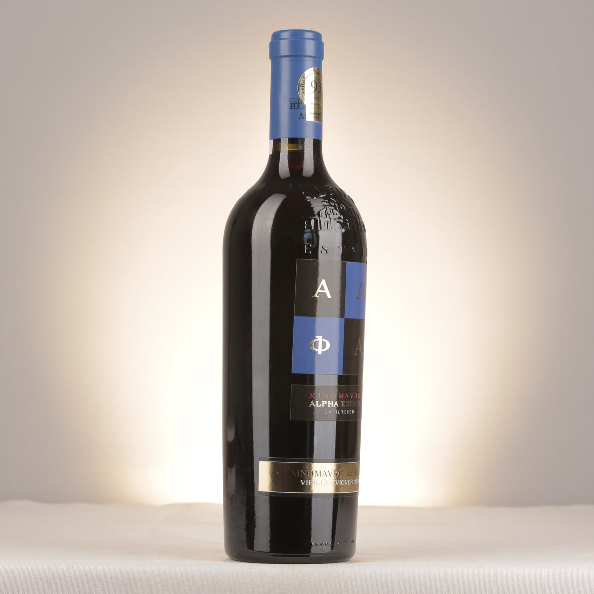 Alpha Estate Xinomavro Reserve Vieilles Vignes 2008 Bottle turned right