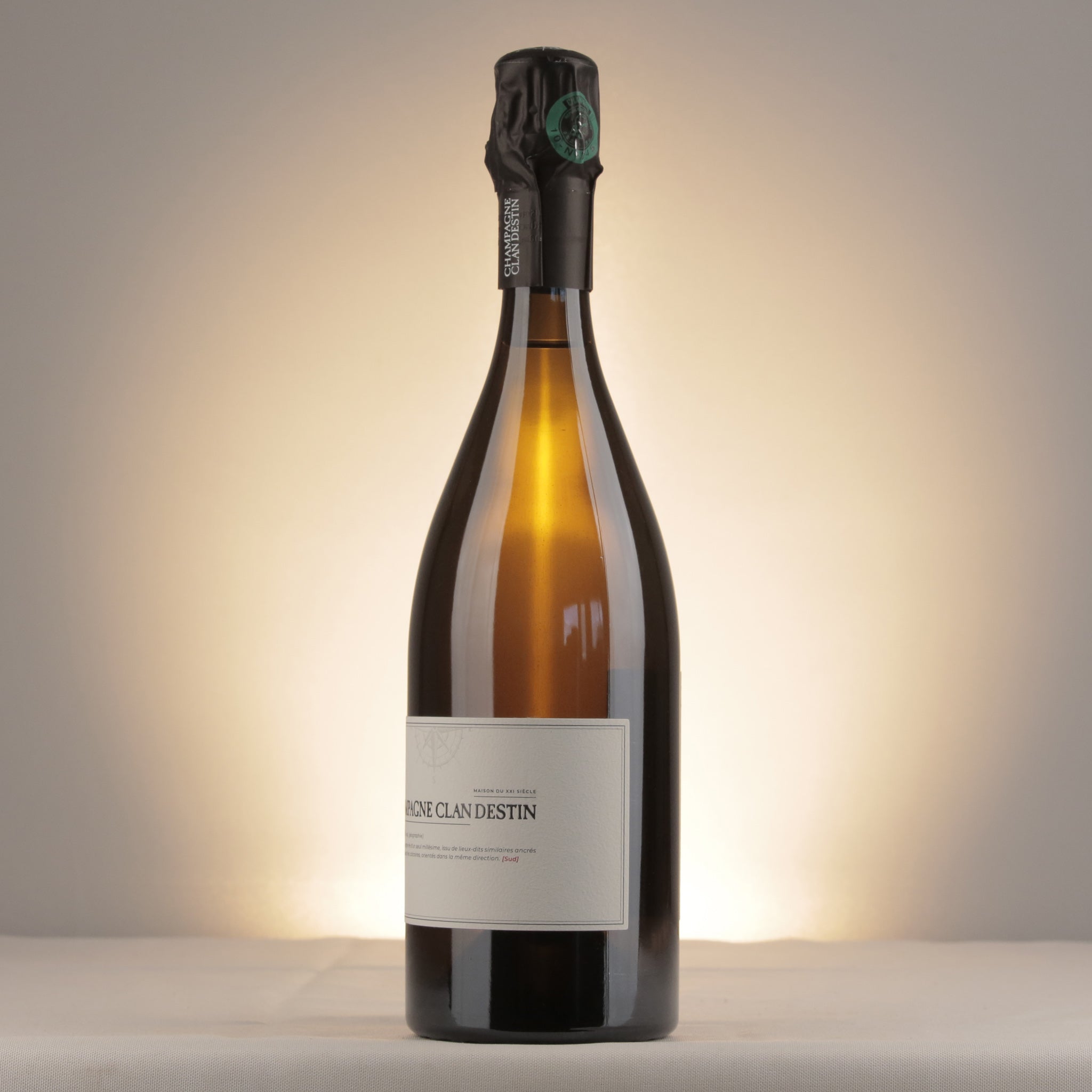 Clandestion Les Semblables Austral Brut Nature Champagne 2022 Bottle detail