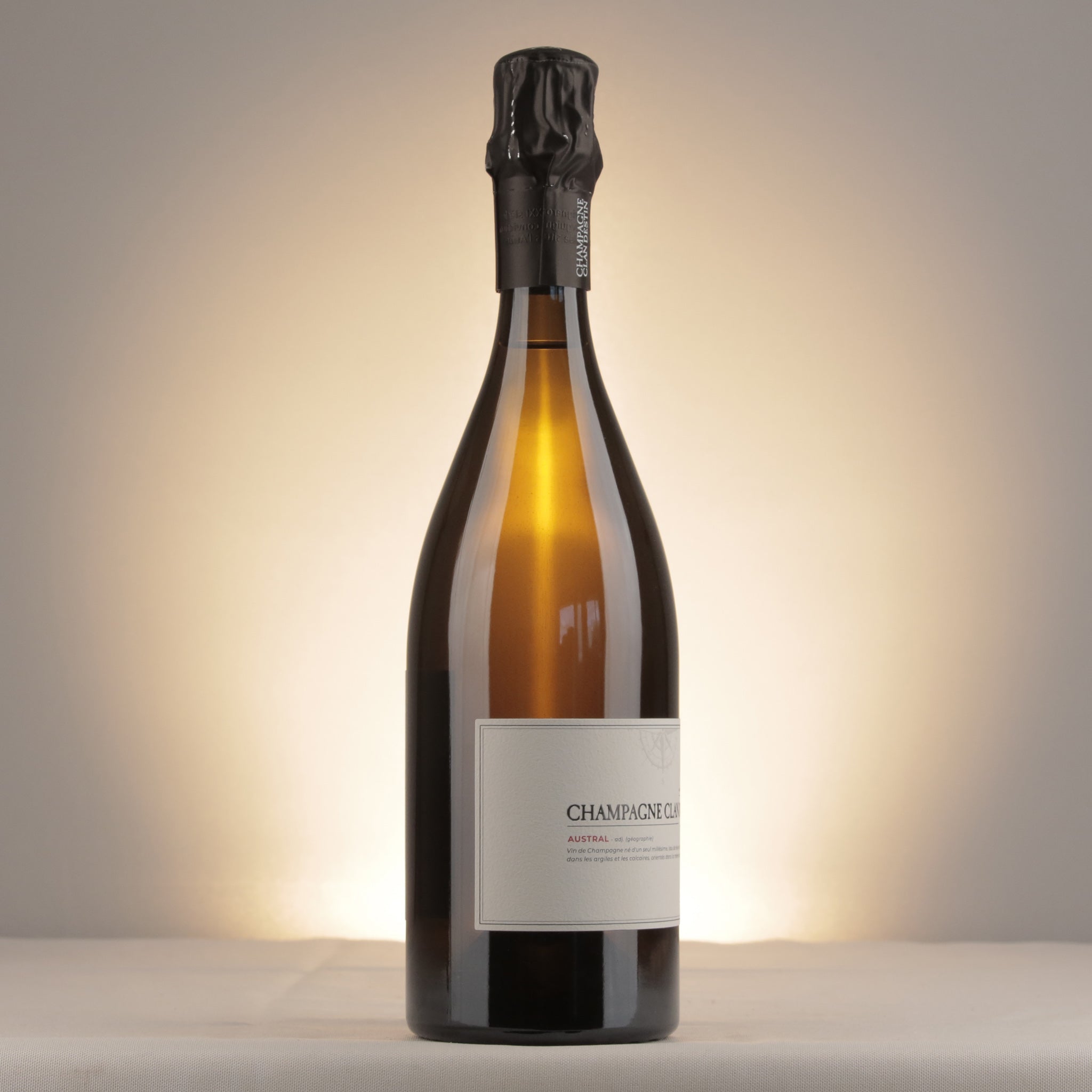 Clandestion Les Semblables Austral Brut Nature Champagne 2022 Bottle label