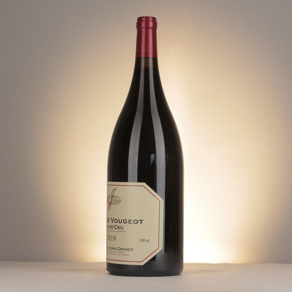 Domaine Jean Grivot Clos de Vougeot Grand Cru 2019 Magnum label