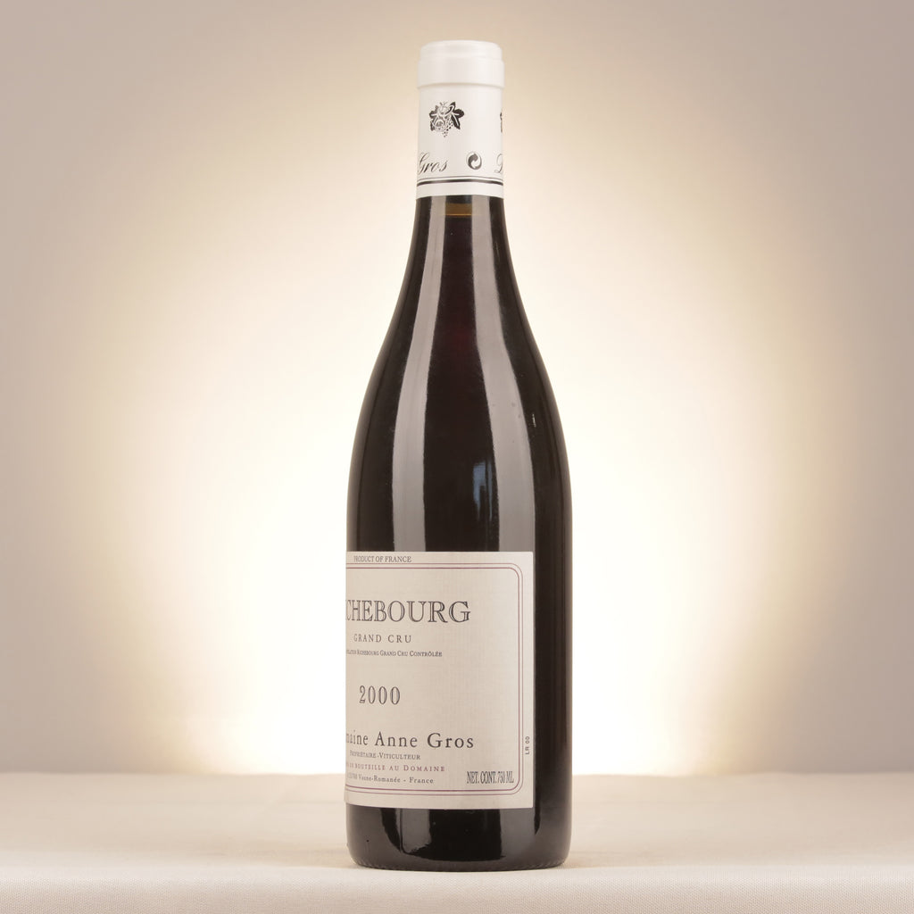 Domaine Anne Gros Richebourg Grand Cru 2000 Bottle turned left
