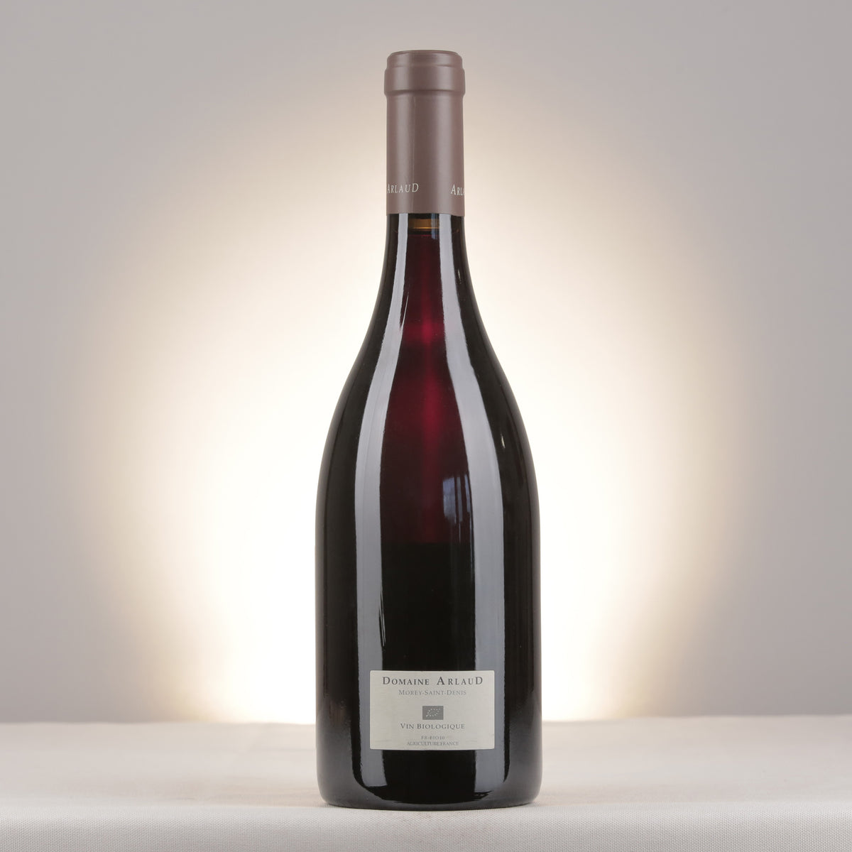 Arlaud Clos de la Roche Grand Cru 2012 Bottle back