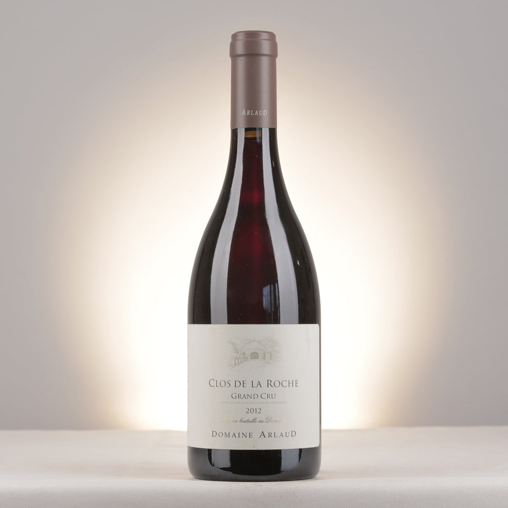 Arlaud Clos de la Roche Grand Cru 2012 Bottle front