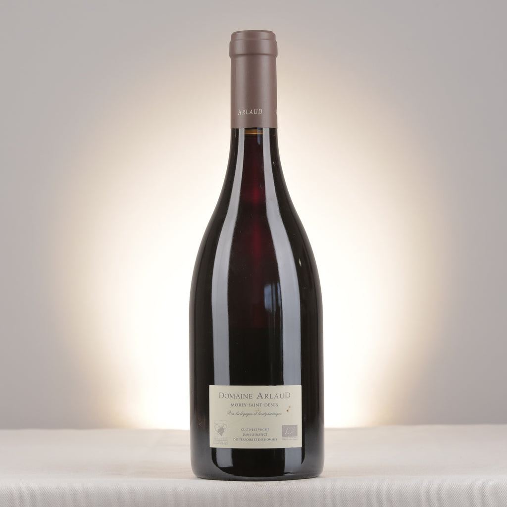 Arlaud Clos de la Roche Grand Cru 2015 Bottle back