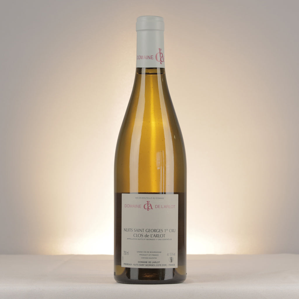 Domaine de l'Arlot Nuits-Saint-Georges 1er Cru Clos de l'Arlot Blanc 2009 Bottle back