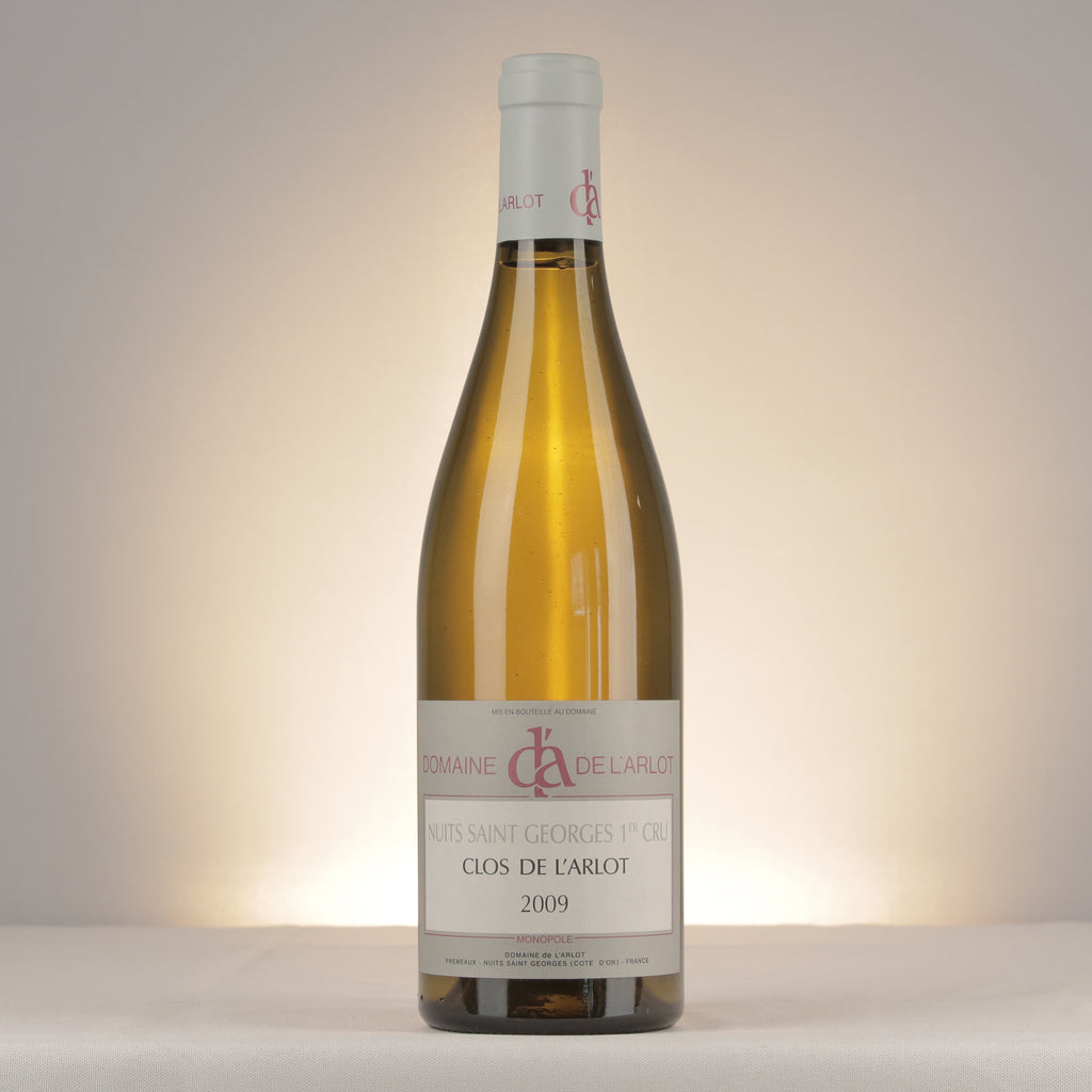 Domaine de l'Arlot Nuits-Saint-Georges 1er Cru Clos de l'Arlot Blanc 2009 Bottle front
