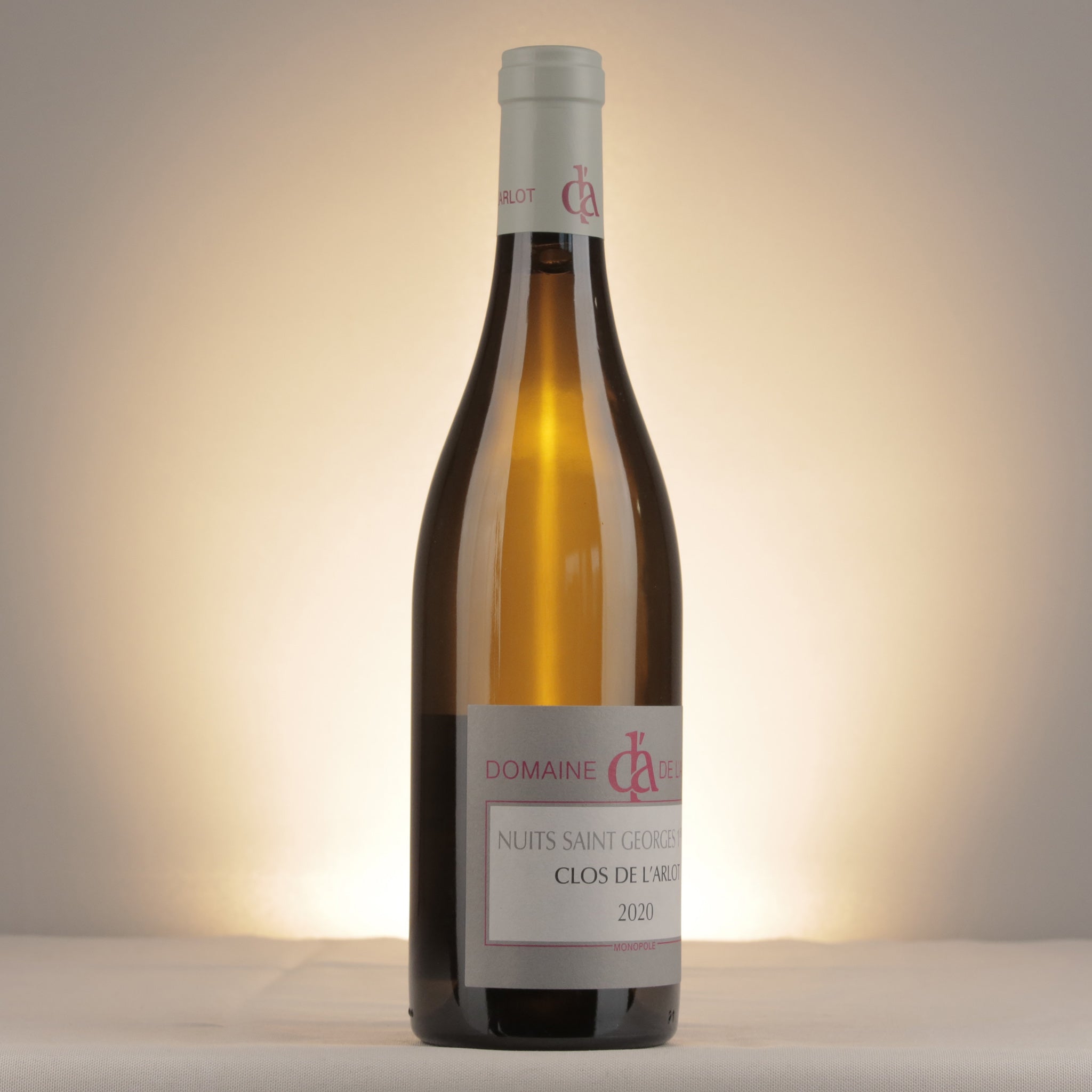 Domaine de l'Arlot Nuits-Saint-Georges 1er Cru Clos de l'Arlot Blanc 2020 Bottle label