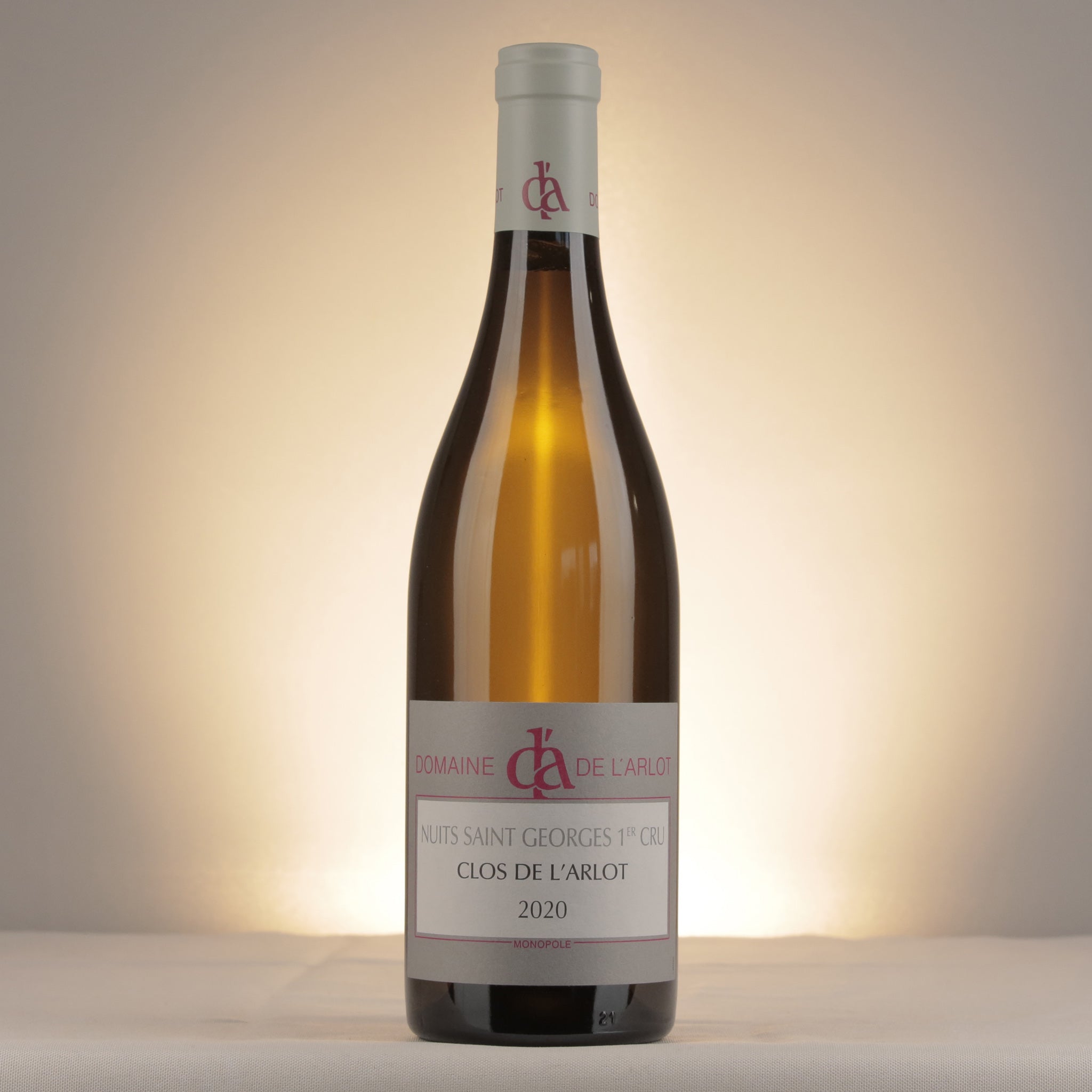 Domaine de l'Arlot Nuits-Saint-Georges 1er Cru Clos de l'Arlot Blanc 2020 Bottle front