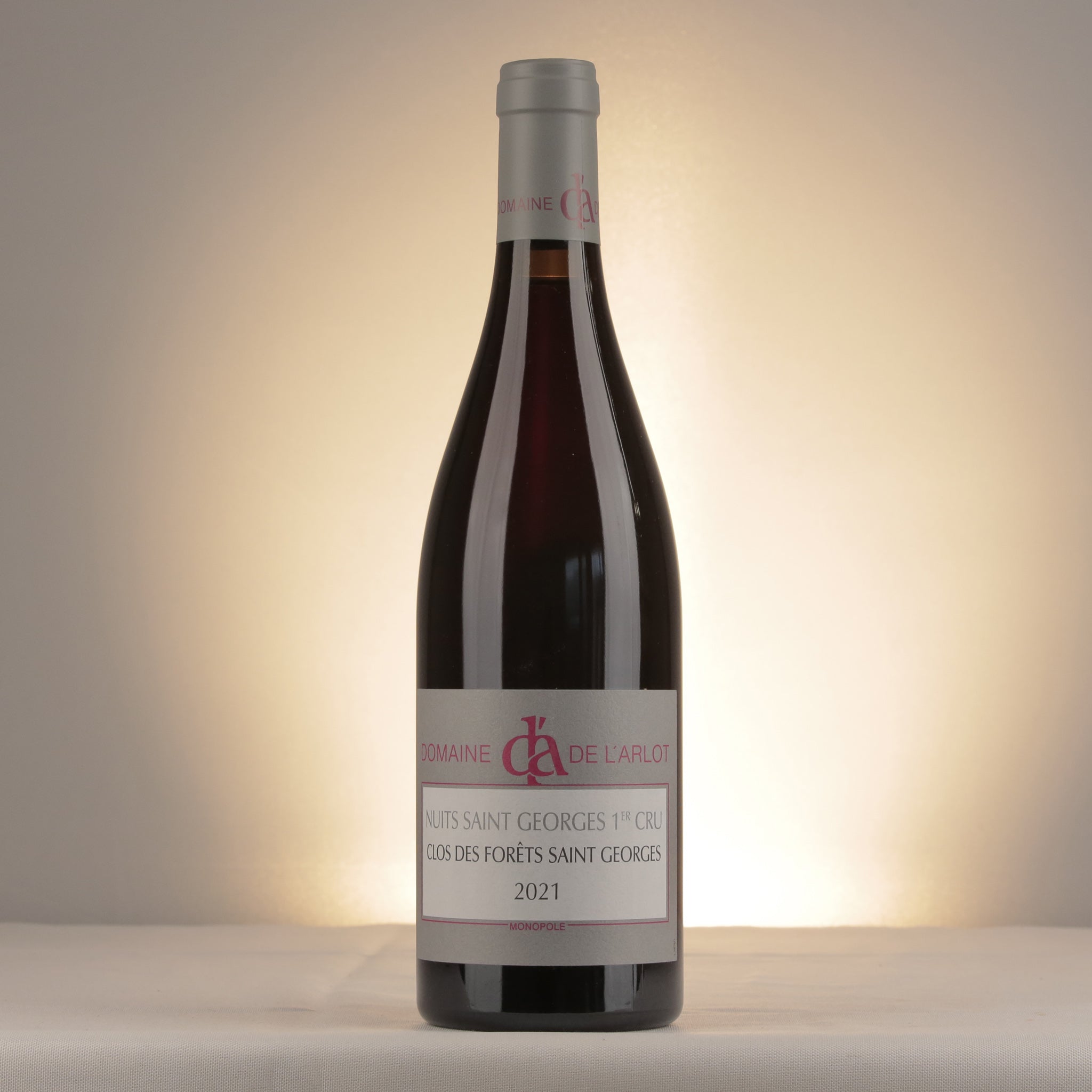 Domaine de l'Arlot Nuits-Saint-Georges 1er Cru Clos des Forets Saint-Georges 2021 Bottle front