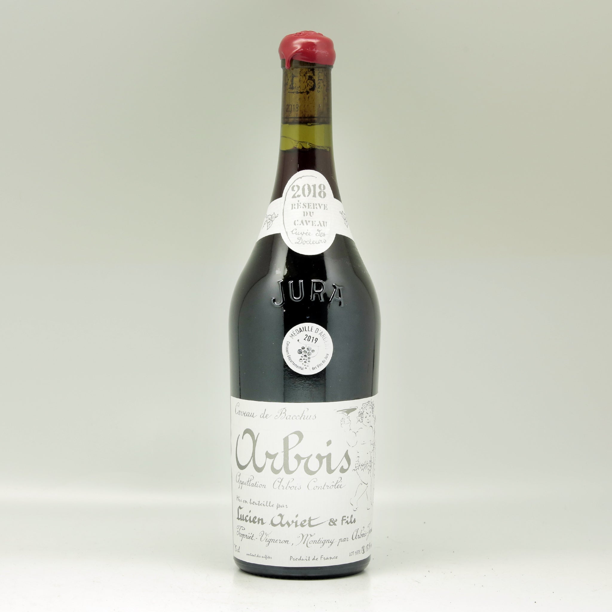 Lucien Aviet Père et Fils Arbois Cuvée Des Docteurs 2018 Red wine Bottle