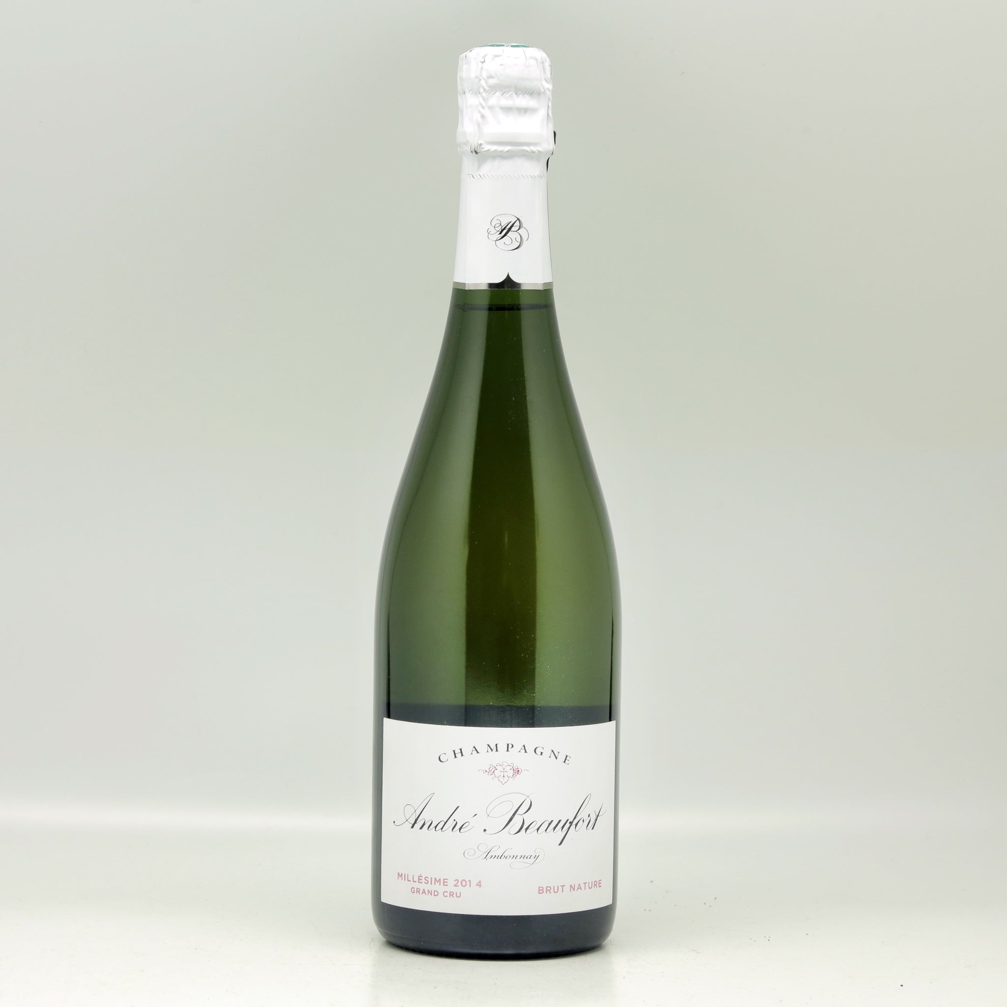 André Beaufort Brut Grand Cru 2014 Champagne Bottle