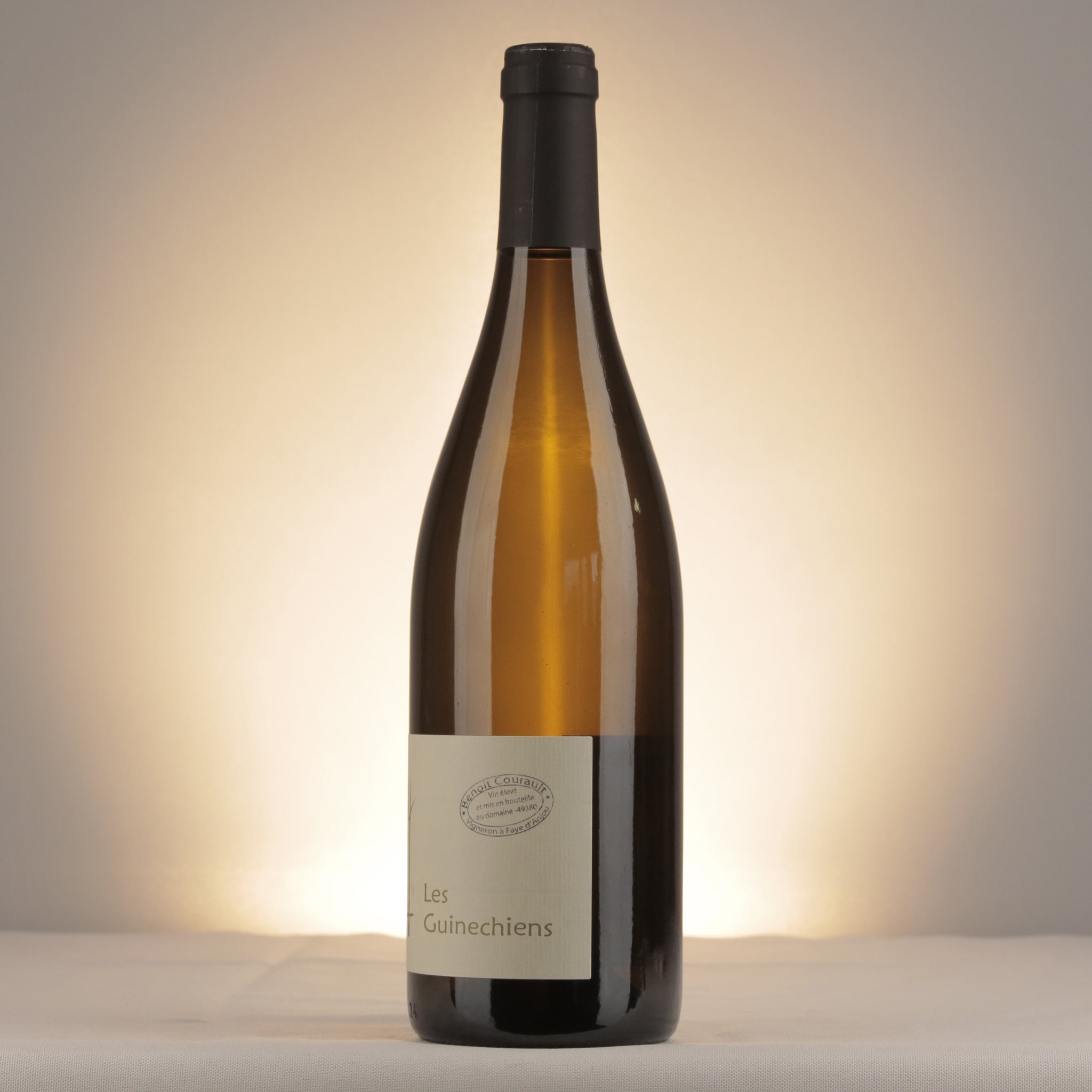 Benoît Courault Guinechiens VdF 2023 Bottle detail