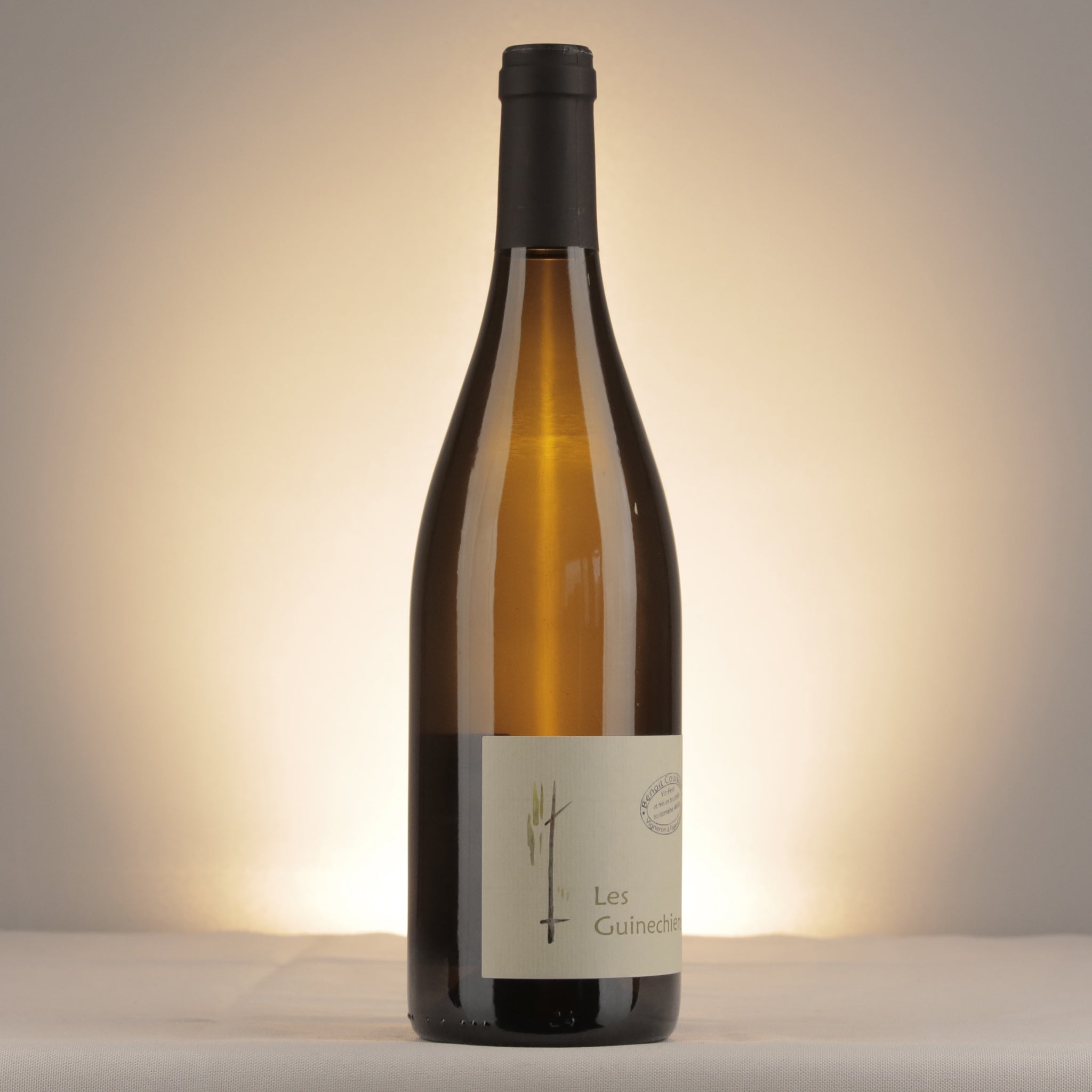 Benoît Courault Guinechiens VdF 2023 Bottle label