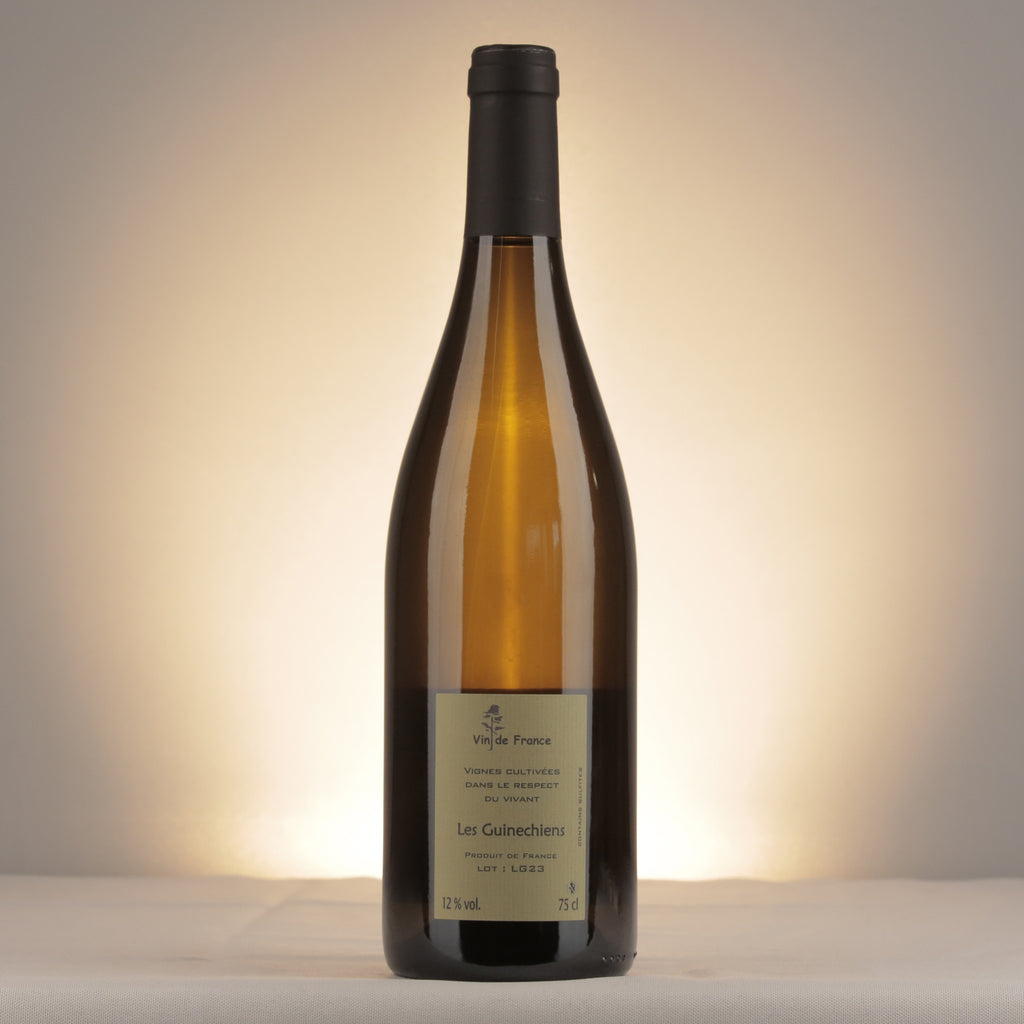 Benoît Courault Guinechiens VdF 2023 Bottle back
