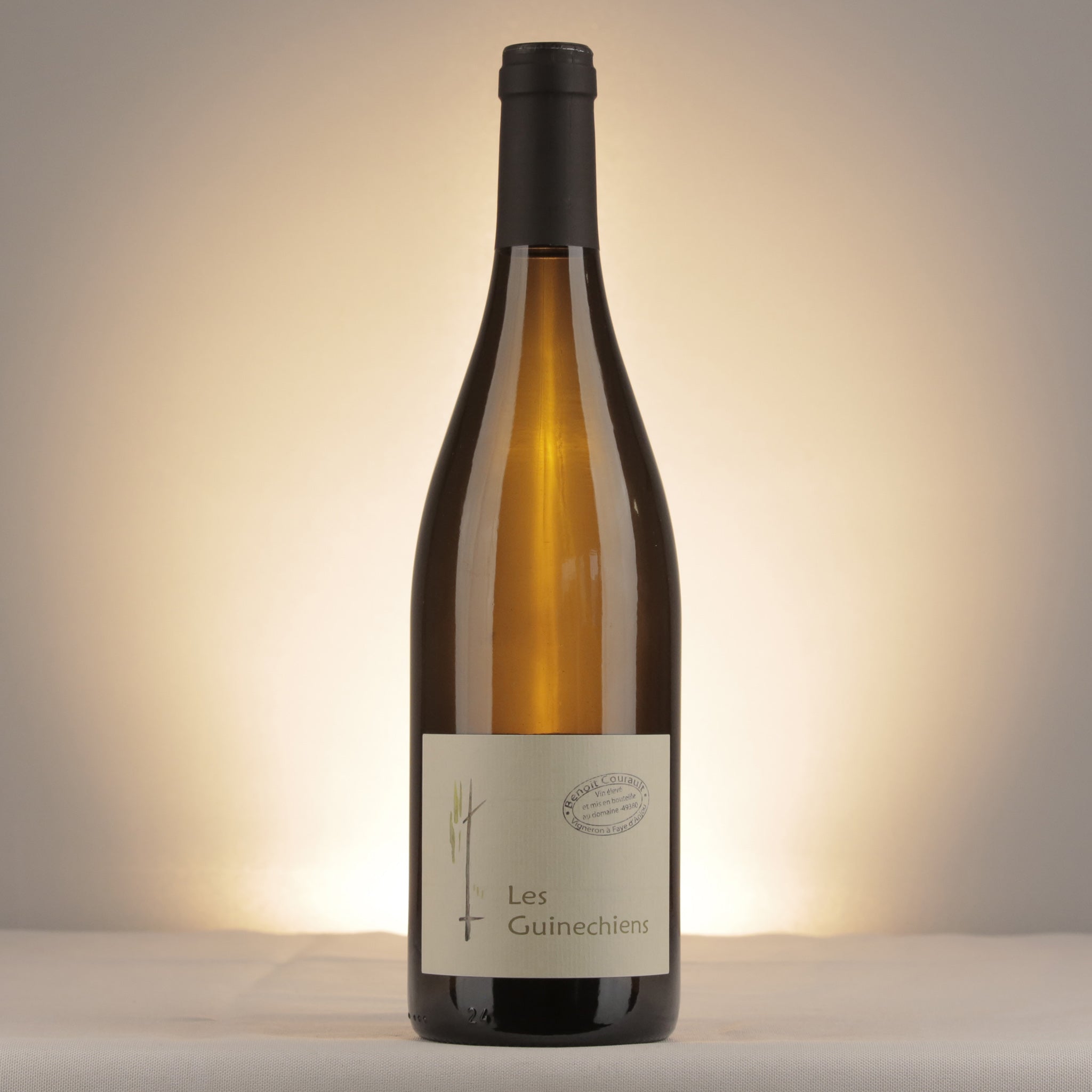 Benoît Courault Guinechiens VdF 2023 Bottle front