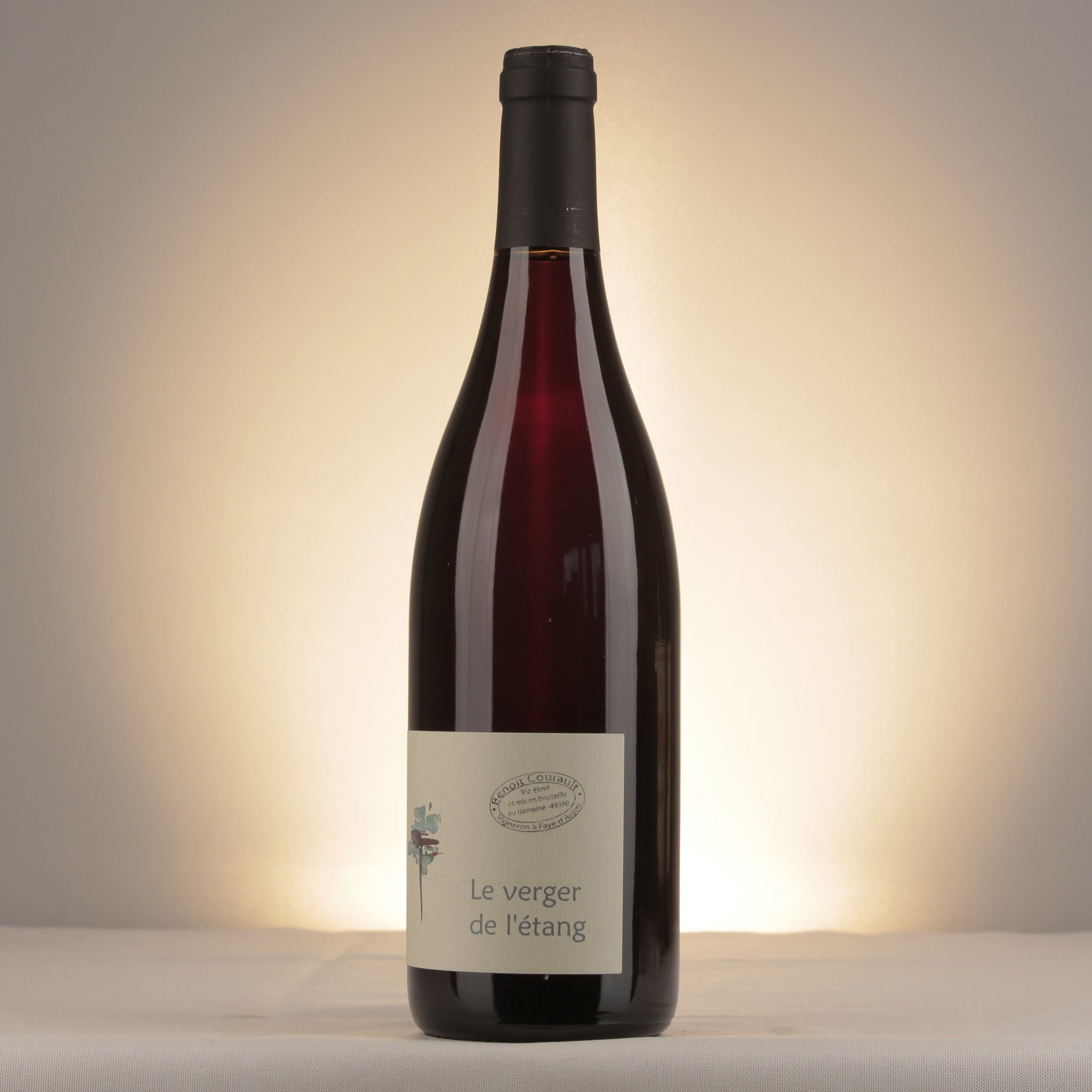 Benoît Courault Le Verger de l'Etang 2024 Bottle detail