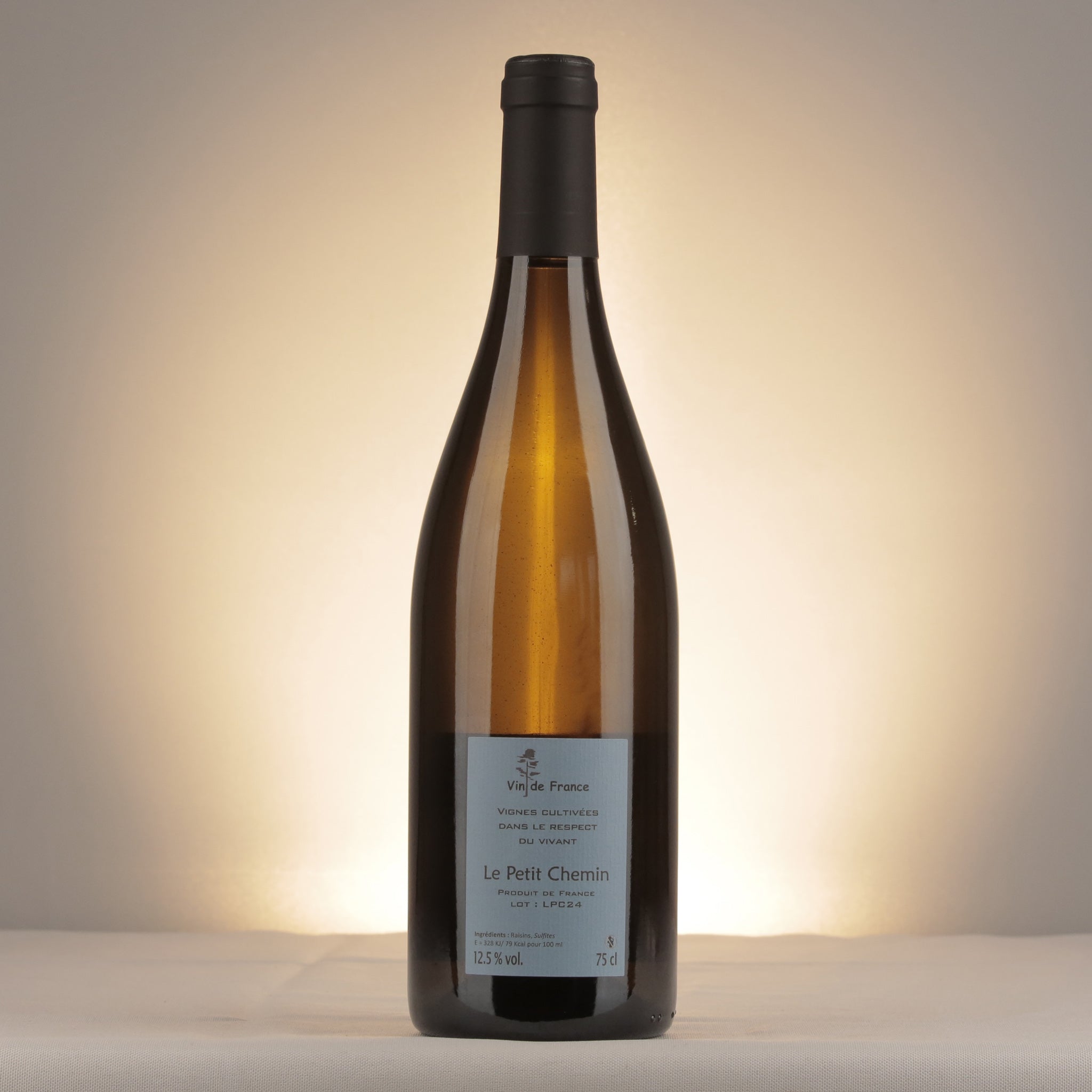 Benoît Courault Val de Loire Petit Chemin 2024 Bottle back
