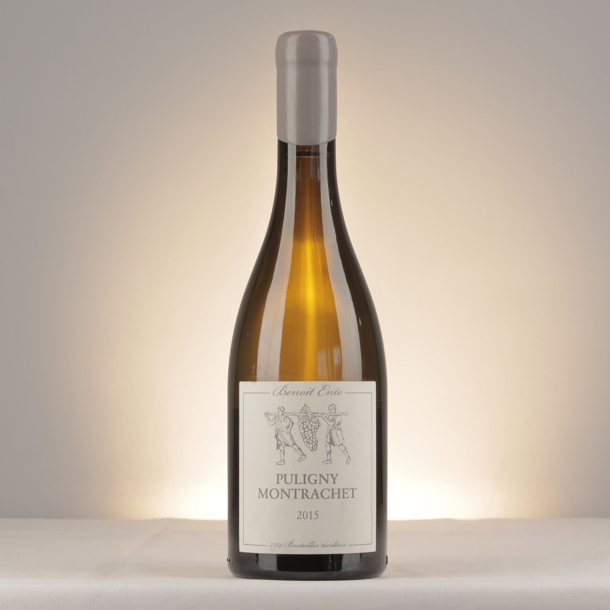 Benoit Ente Puligny-Montrachet 2015 Bottle front