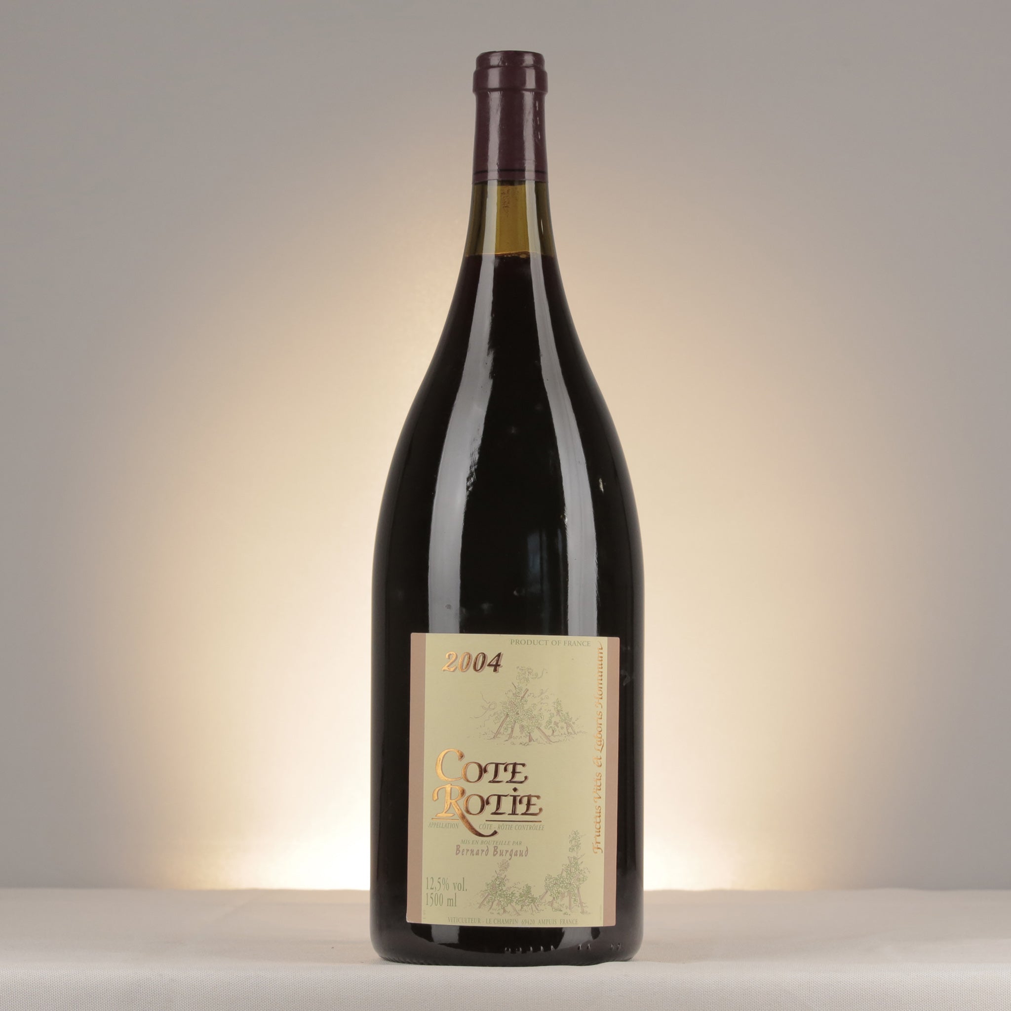 Bernard Burgaud Cote Rotie 2004 Magnum front