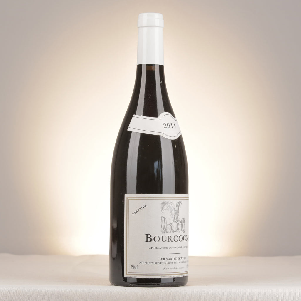 Bernard Dugat-Py Bourgogne Rouge 2014 Bottle turned right