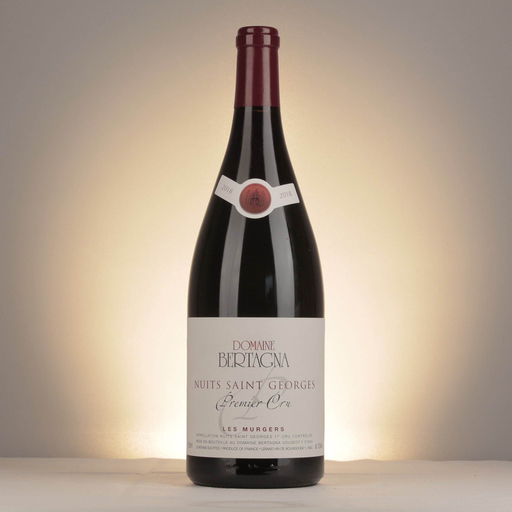 Domaine Bertagna Nuits-Saint-Georges 1er Cru Les Murgers 2018 Magnum front