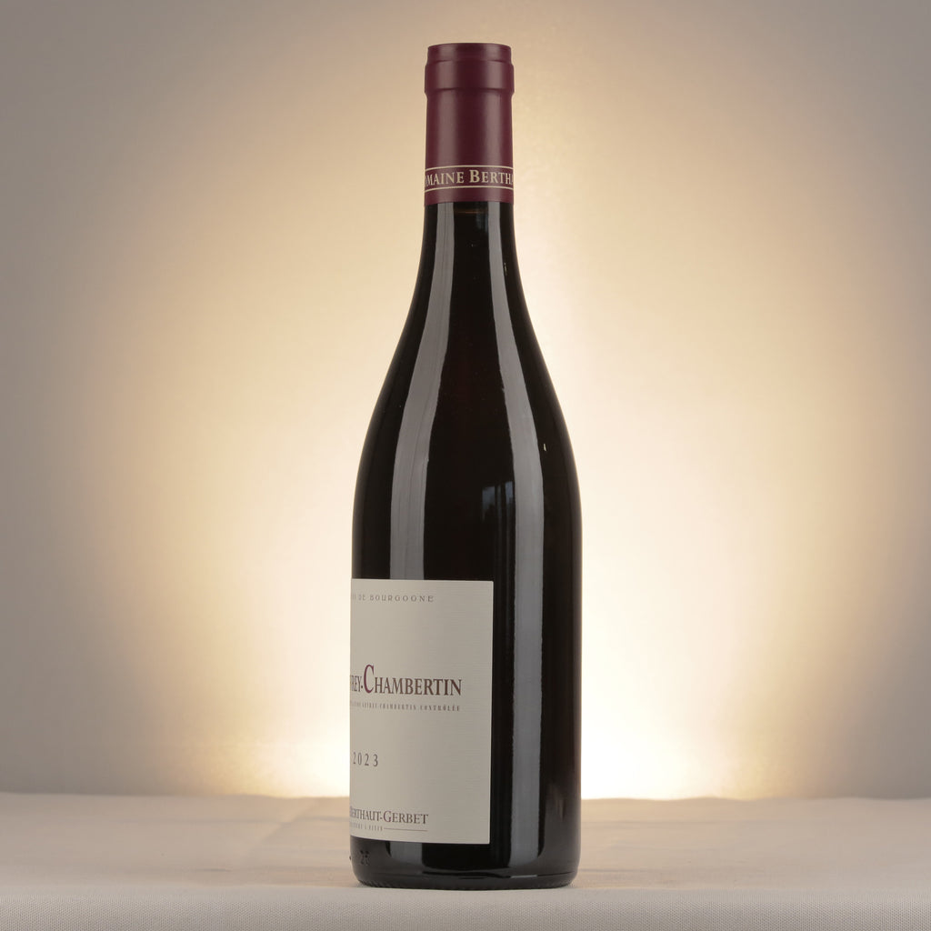 Berthaut-Gerbet Gevrey-Chambertin 2023 Bottle detail