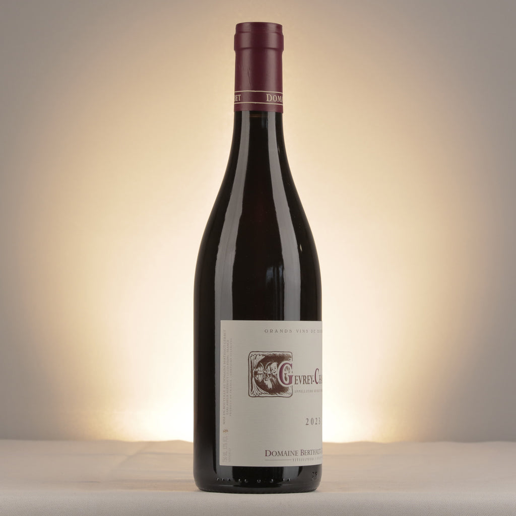 Berthaut-Gerbet Gevrey-Chambertin 2023 Bottle label