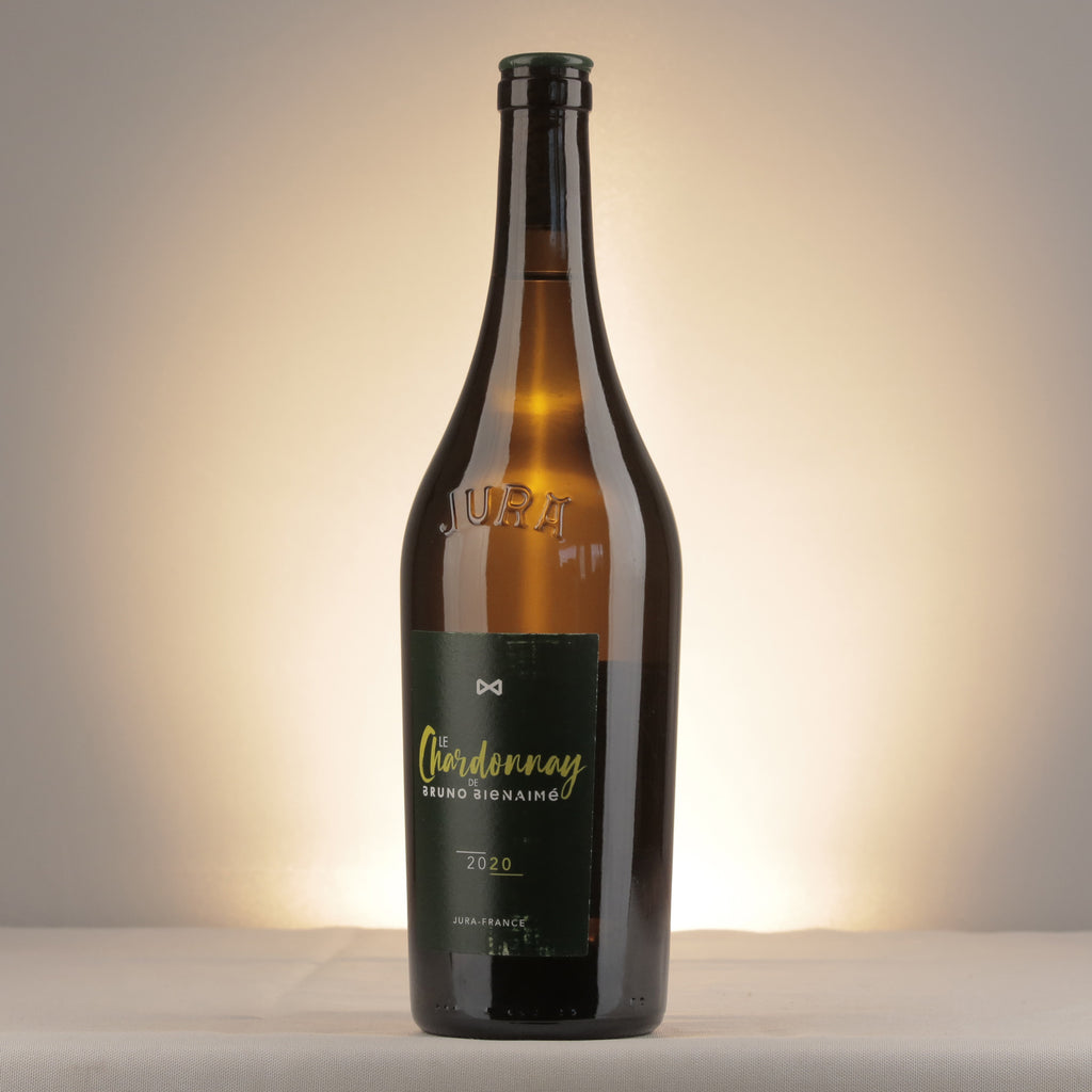 Bienaimé Côtes du Jura Le Chardonnay 2020 Bottle detail