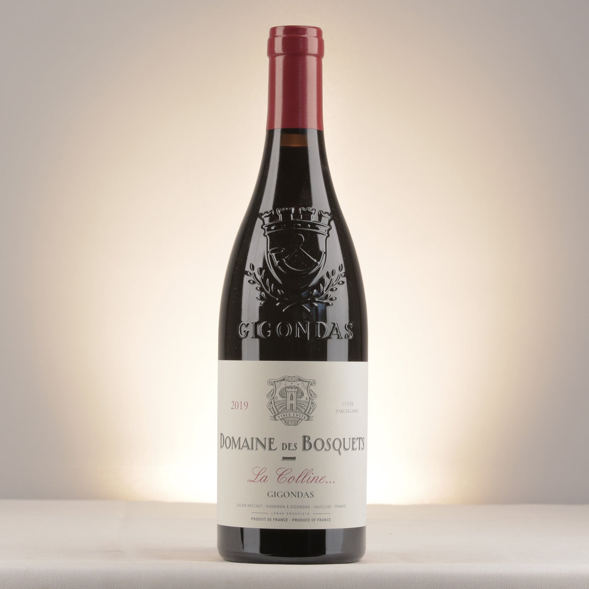 Les Bosquets Gigondas La Colline 2019 Bottle front