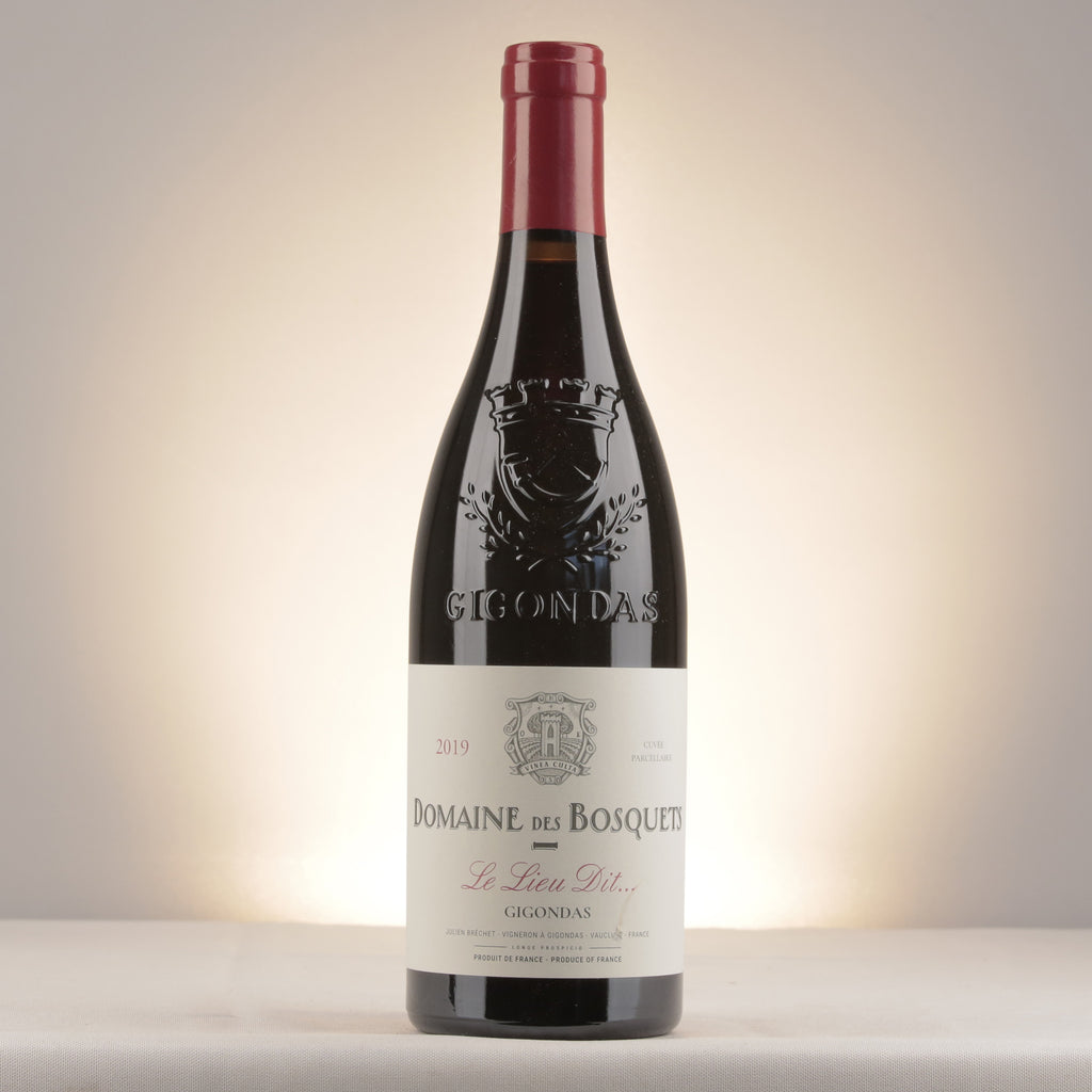 Les Bosquets Gigondas Le Lieu Dit 2019 Bottle front