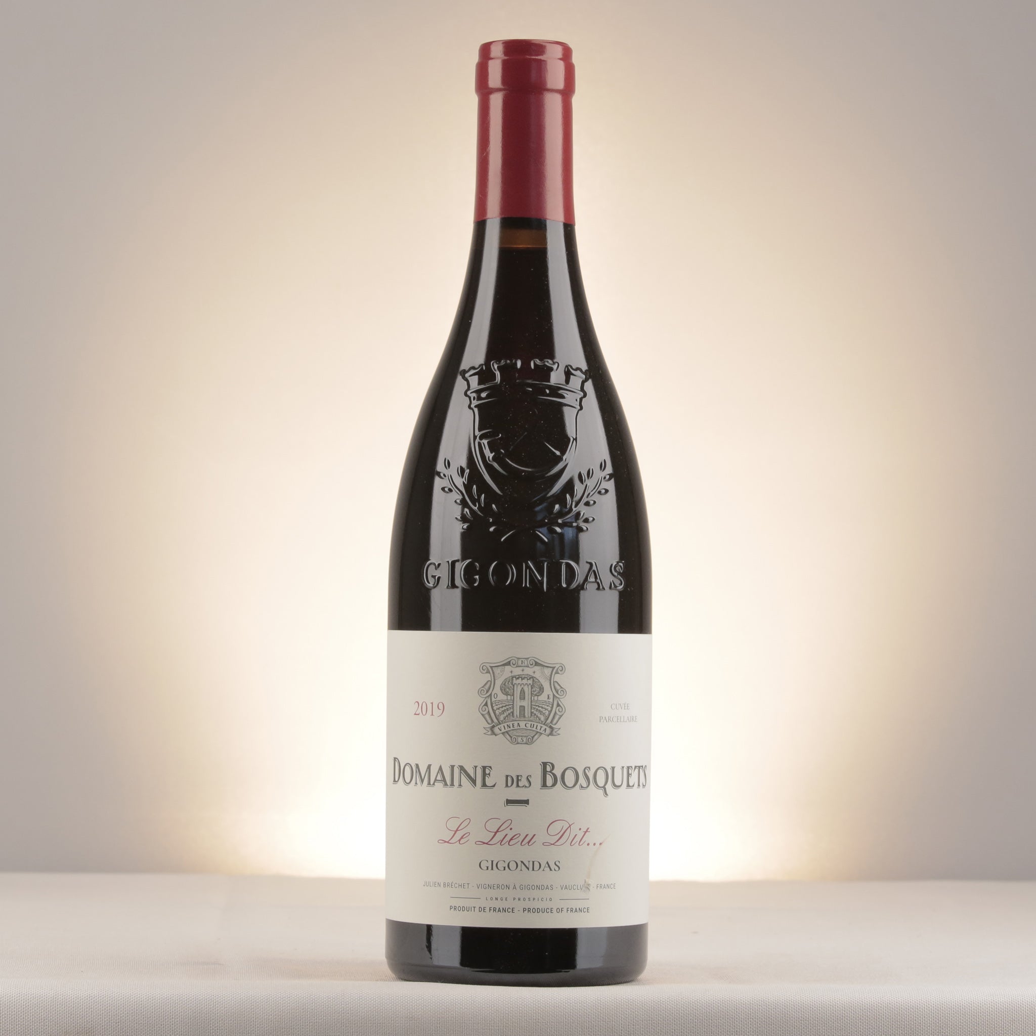 Les Bosquets Gigondas Le Lieu Dit 2019 Bottle front