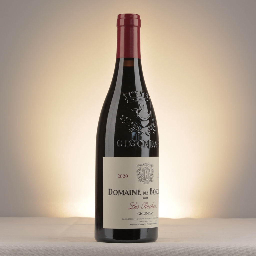 Les Bosquets Gigondas Les Roches 2020 Bottle label