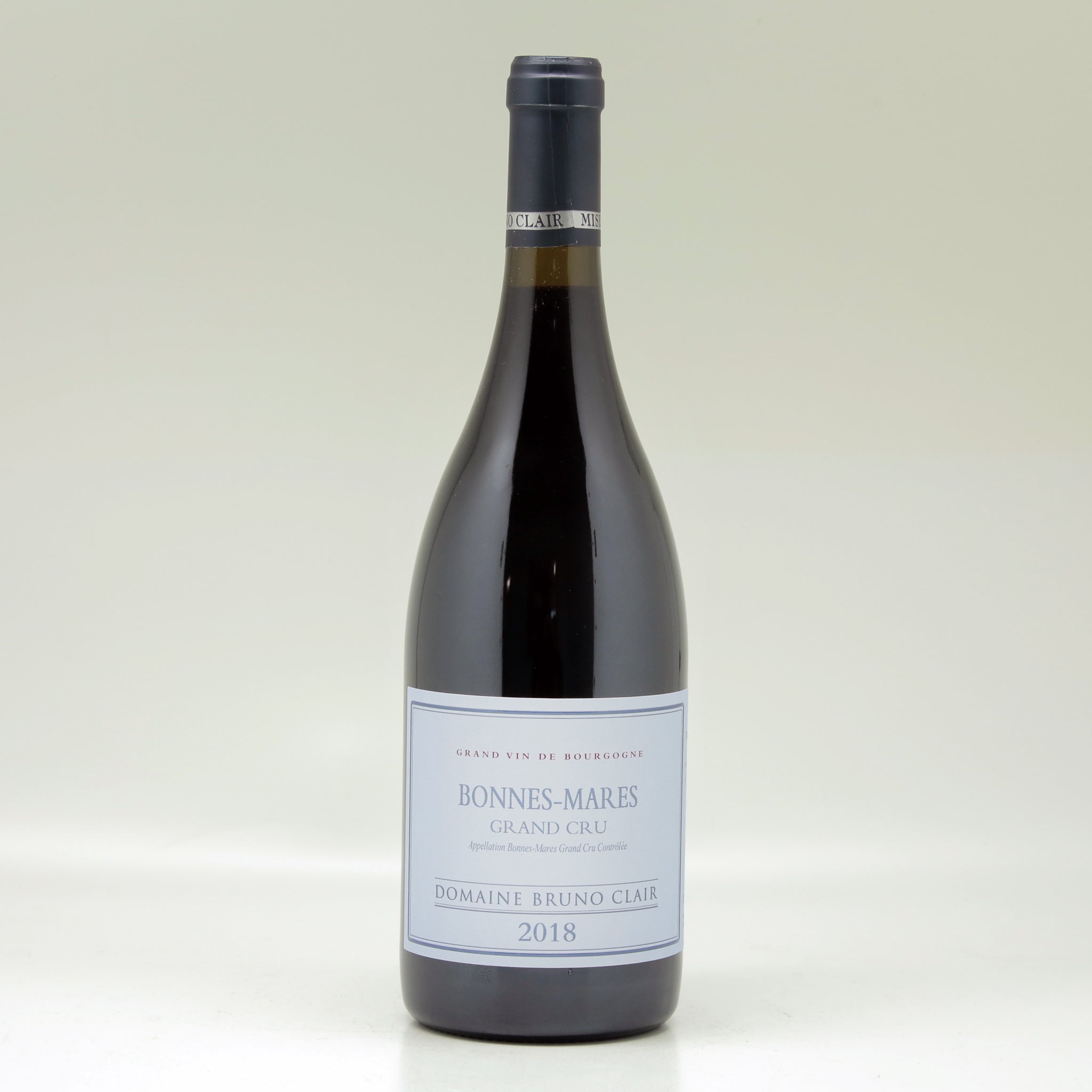Domaine Bruno Clair Bonnes-Mares Grand Cru 2018 Red wine Bottle