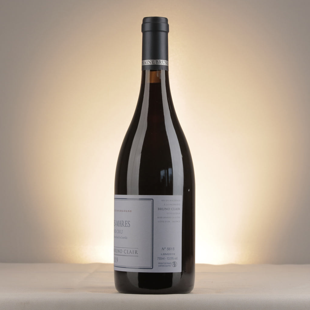 Domaine Bruno Clair Bonnes-Mares Grand Cru 2019 Bottle detail