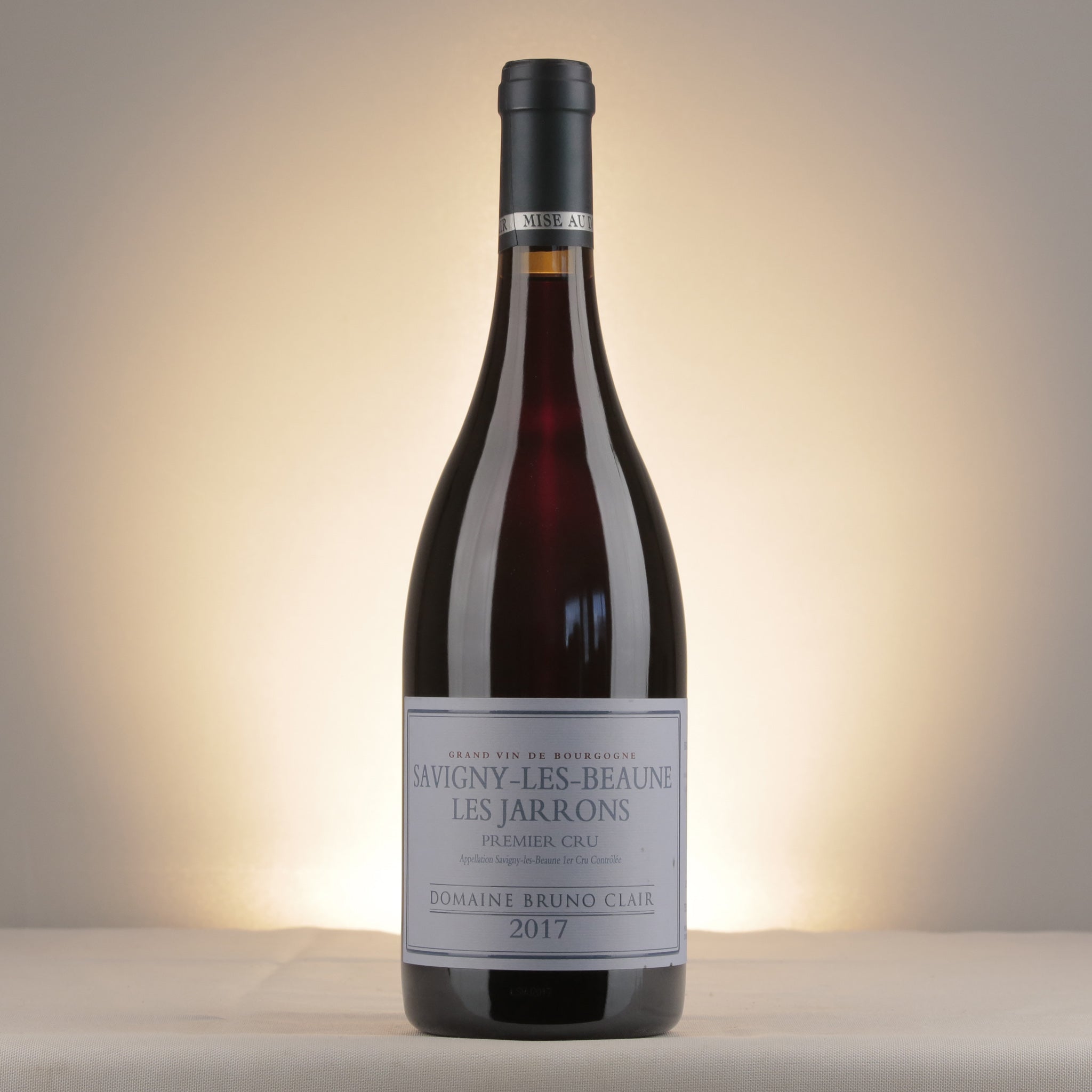 Bruno Clair Savigny-les-Beaune 1er Cru Les Jarrons 2017 Bottle front