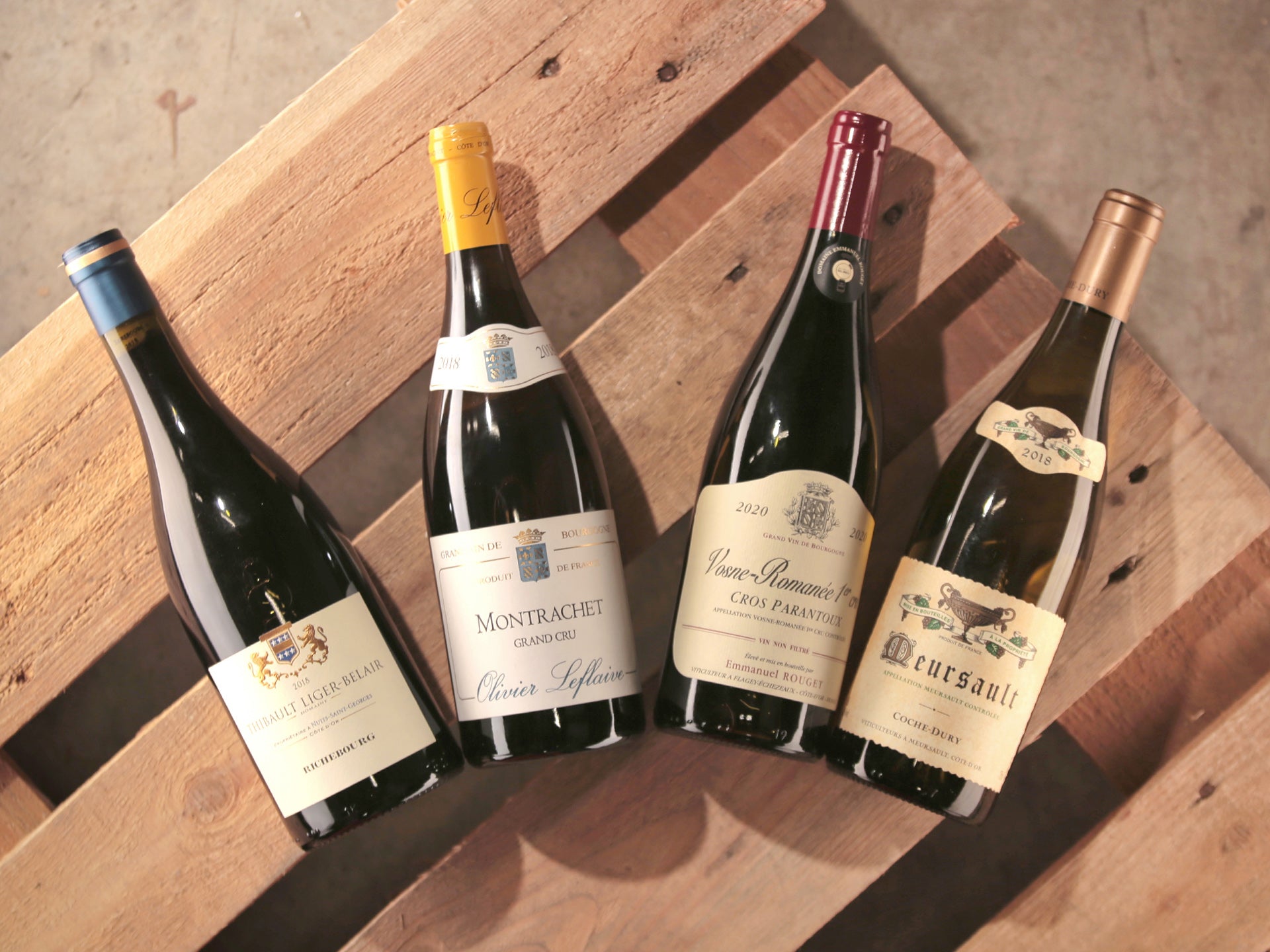 Premium Burgundy Grand Cru selection - Liger-Belair, Olivier Leflaive, Rouget, Coche-Dury - Dynamic Cellars