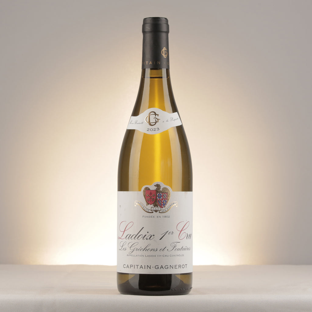 Capitain Gagnerot Ladoix 1er Cru Les Grechons et Foutrières Blanc 2023 Bottle front