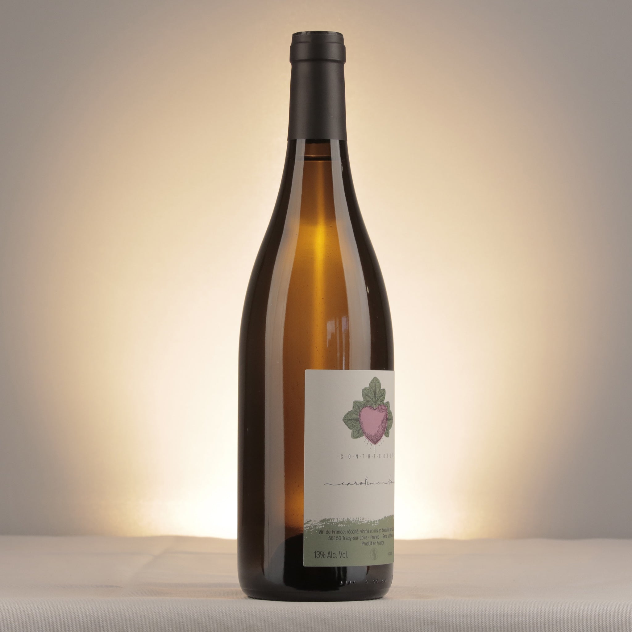 Caroline Bain Contre Coeur 2023 Bottle detail