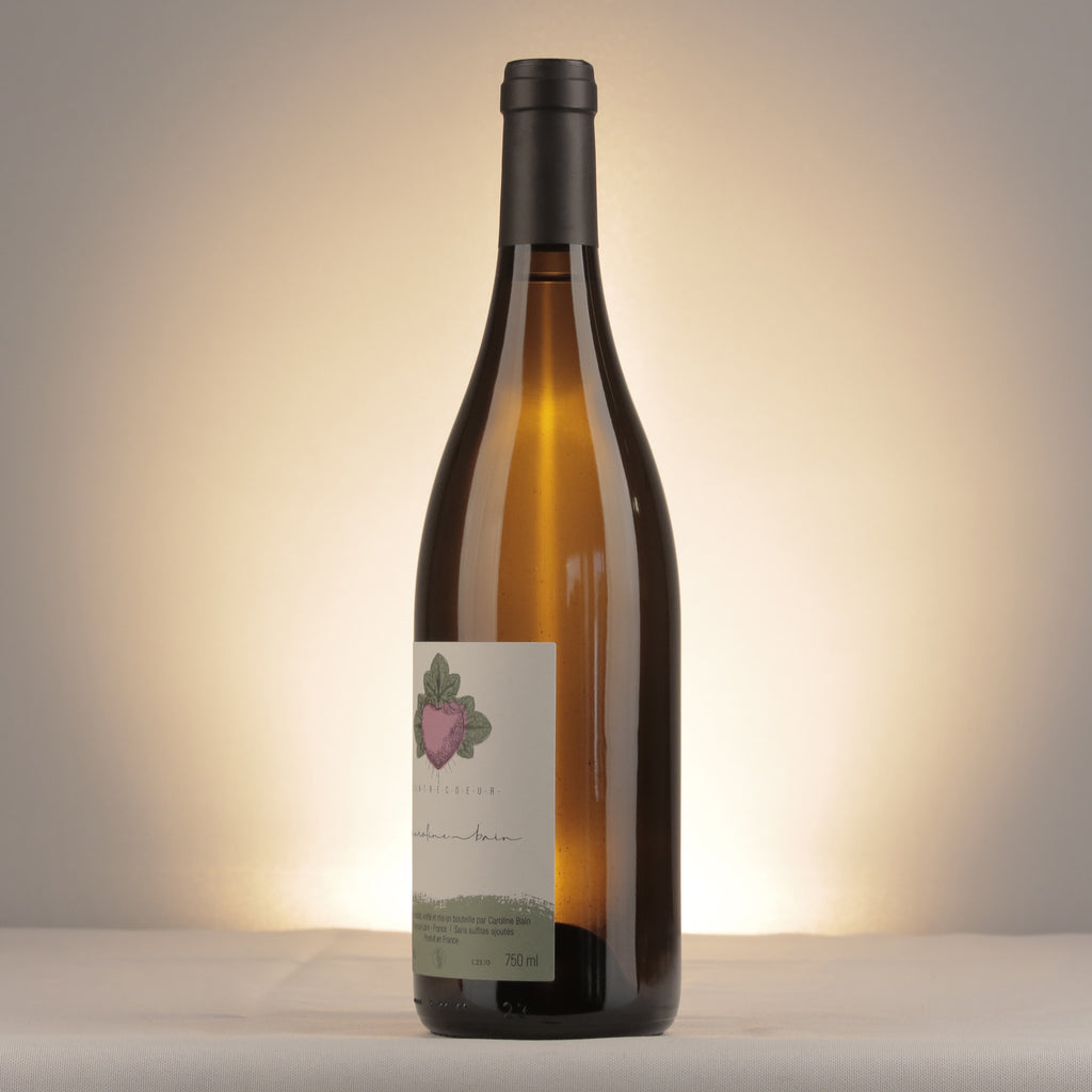 Caroline Bain Contre Coeur 2023 Bottle label