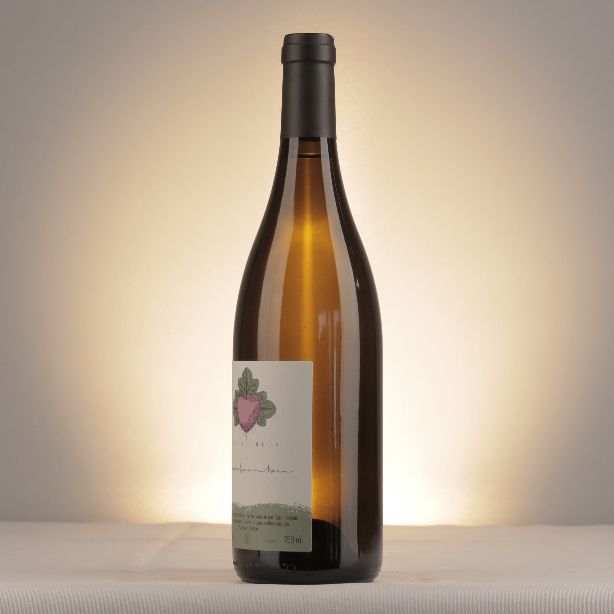 Caroline Bain Contre Coeur 2023 Bottle label