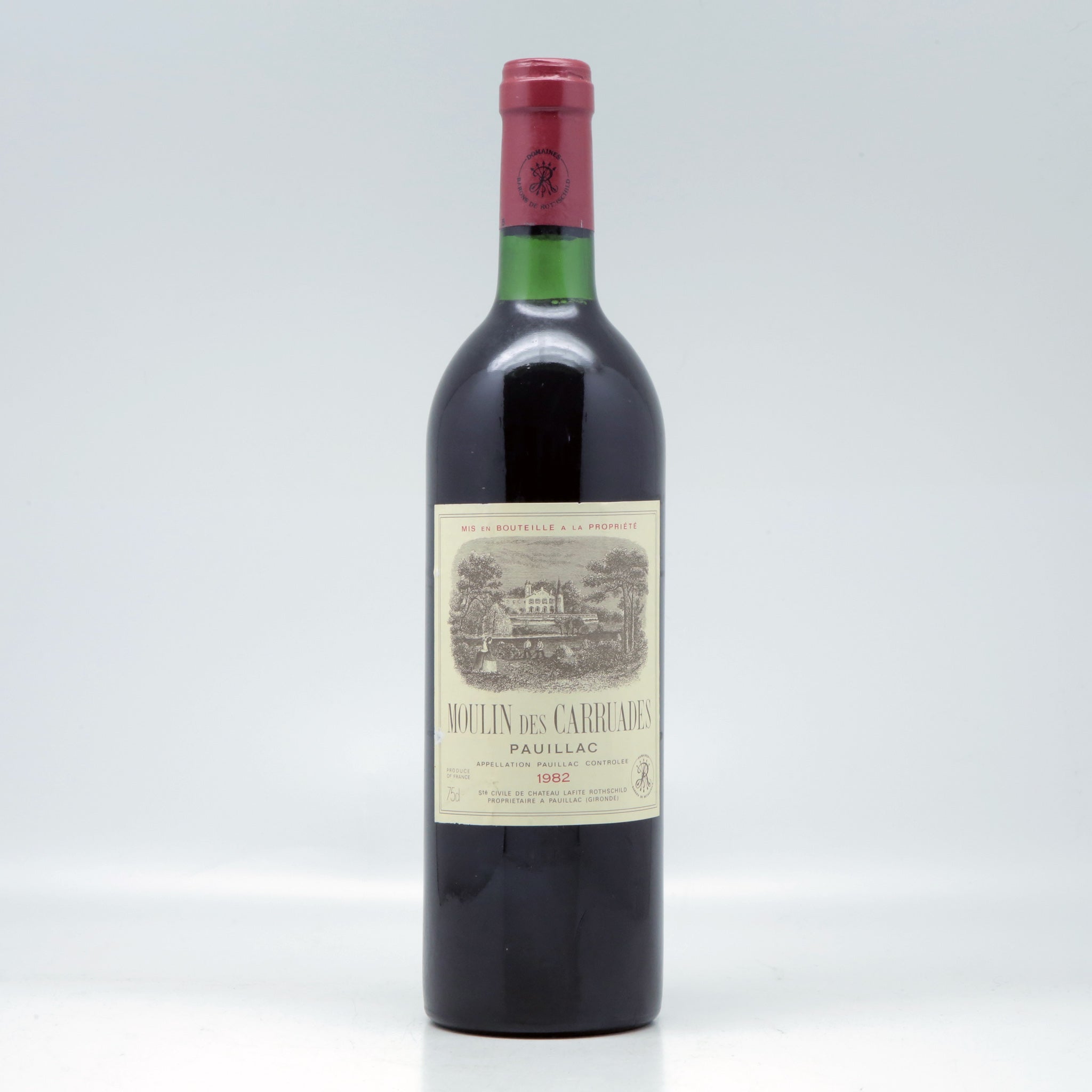 Château Lafite-Rothschild Carruades de Lafite-Rothschild 1982 Red wine Bottle
