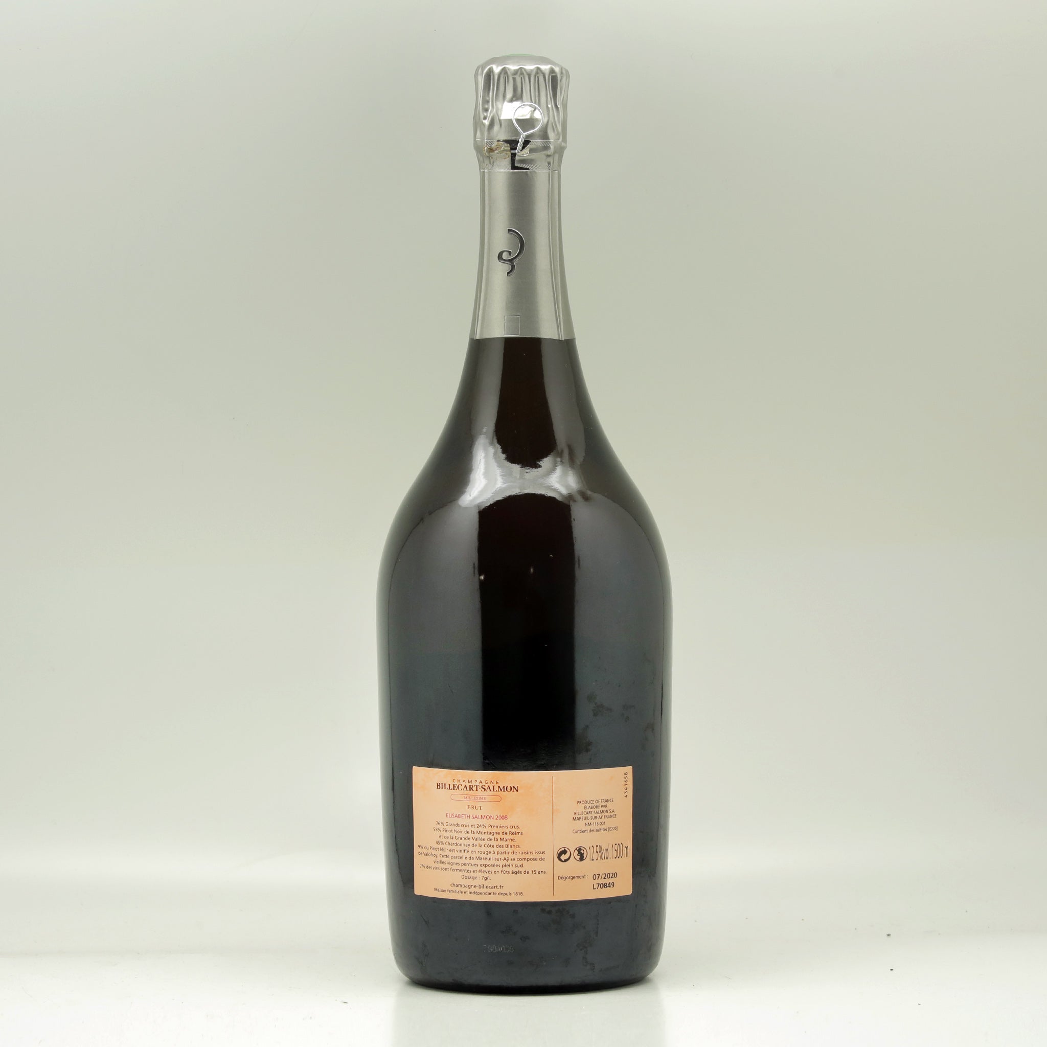 Champagne Billecart-Salmon Cuvée Elisabeth Salmon Brut Rosé 2008 Champagne Magnum