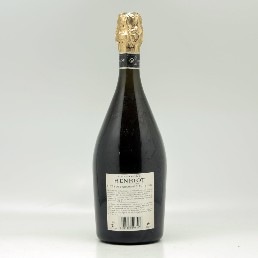 Champagne Henriot Cuvee des Enchanteleurs Brut 1996 Champagne Bottle