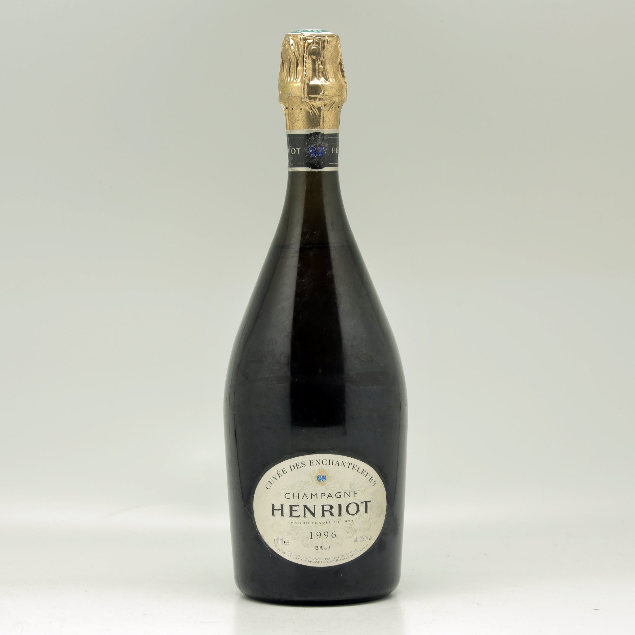 Champagne Henriot Cuvee des Enchanteleurs Brut 1996 Champagne Bottle