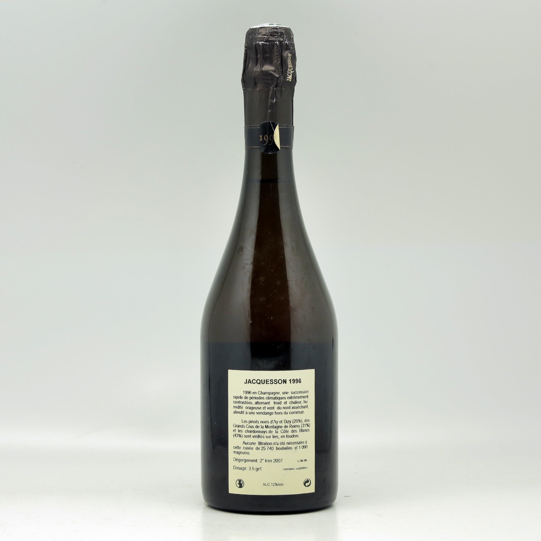 Champagne Jacquesson Jacquesson 1996 Champagne Bottle