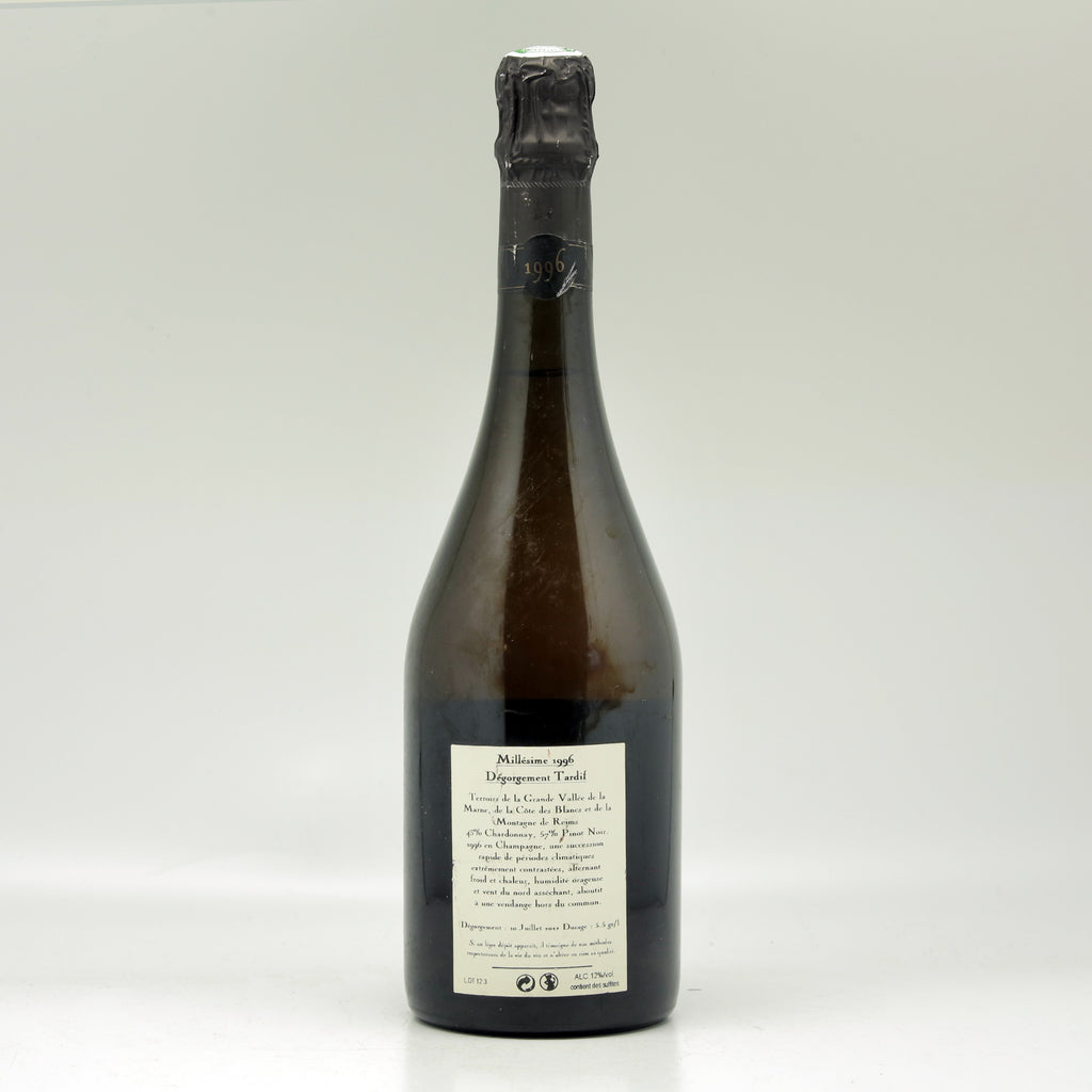 Champagne Jacquesson Jacquesson Degorgement Tardif 1996 Champagne Bottle