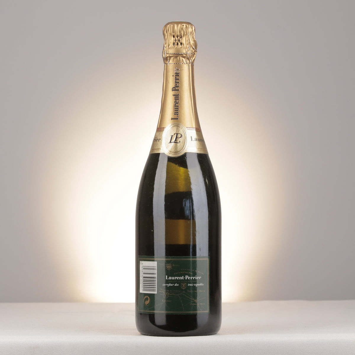 Champagne Laurent-Perrier Brut Millésimé 1990 Bottle back